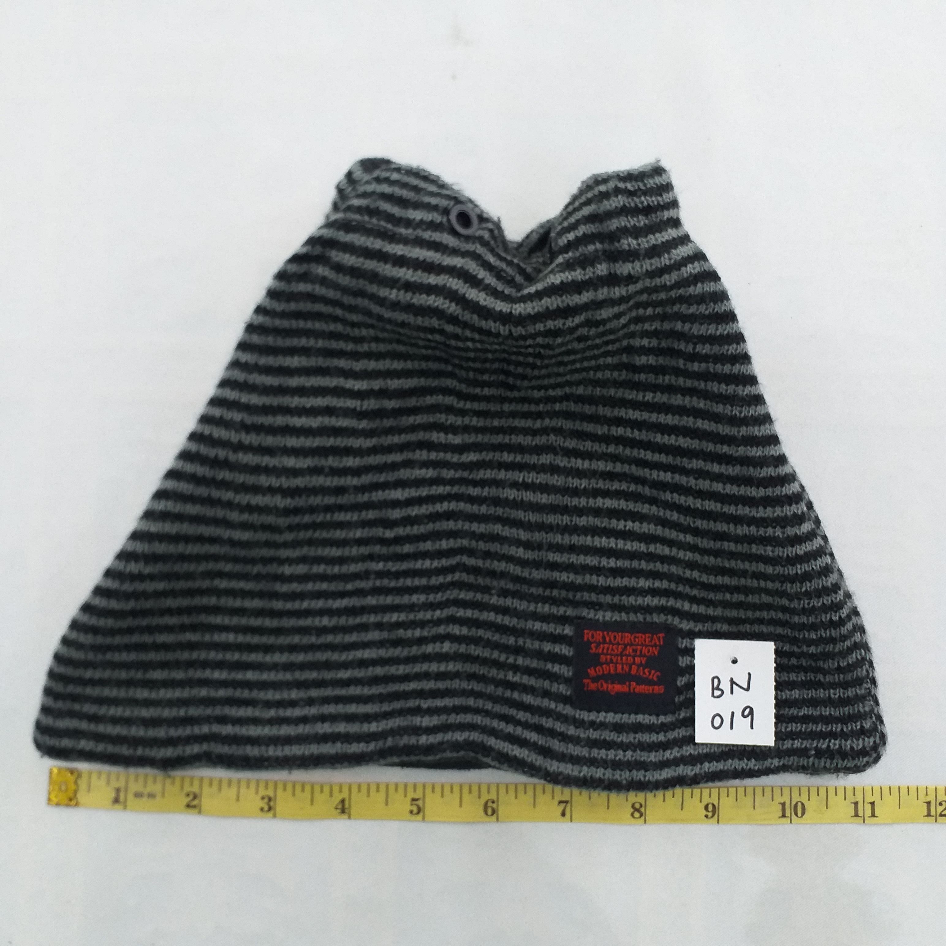 Japanese Brand Style by Modern Basic Stripes Snow Cap Hat Beanie -BN019 Size ONE SIZE - 3 Thumbnail