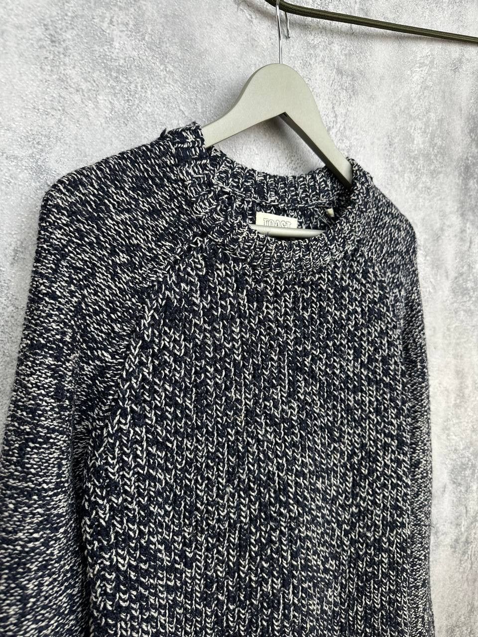 Other TOAST Merino Wool Chunky Knit Sweater Marled Fisherman Cozy Size S / US 4 / IT 40 - 3 Thumbnail