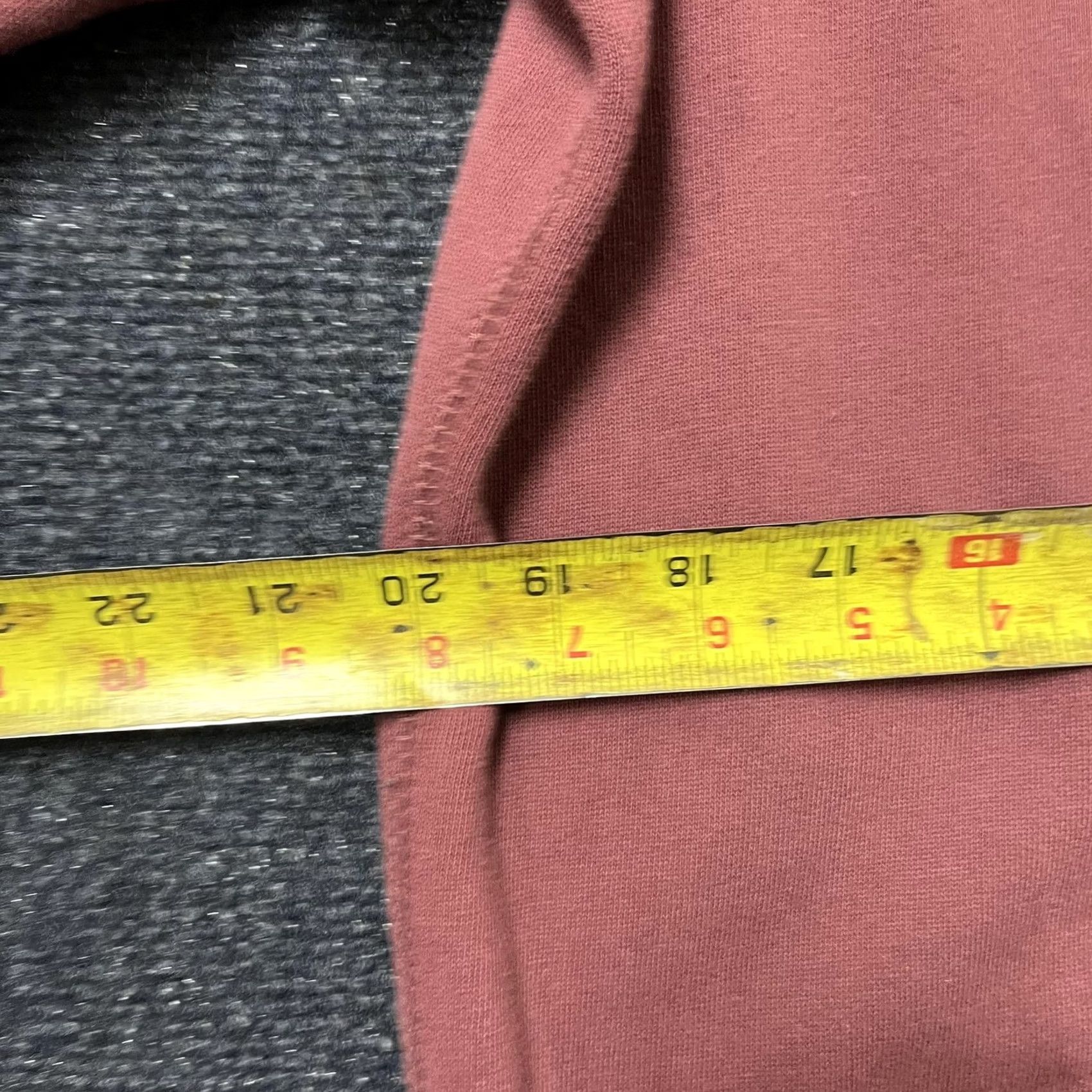 American Eagle Outfitters American Eagle Sweatshirt Mens Medium Crewneck Raglan Striped Logo Graphic Print Red Size US M / EU 48-50 / 2 - 4 Thumbnail