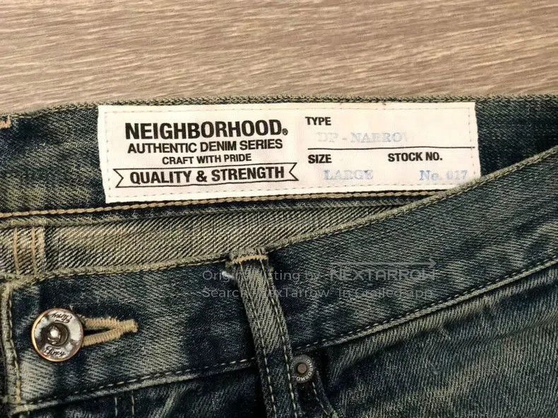 Neighborhood NEIGHBORHOOD Blue Distressed Jeans. Size US 32 / EU 48 - 5 Thumbnail