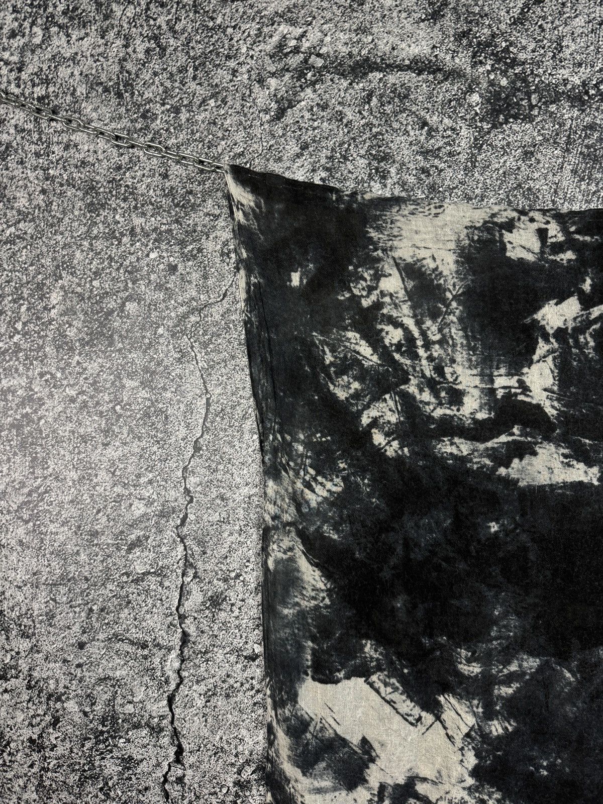 Allsaints Allsaints Spitalfields Oversized Scarf Abstract Print India Size ONE SIZE - 4 Thumbnail