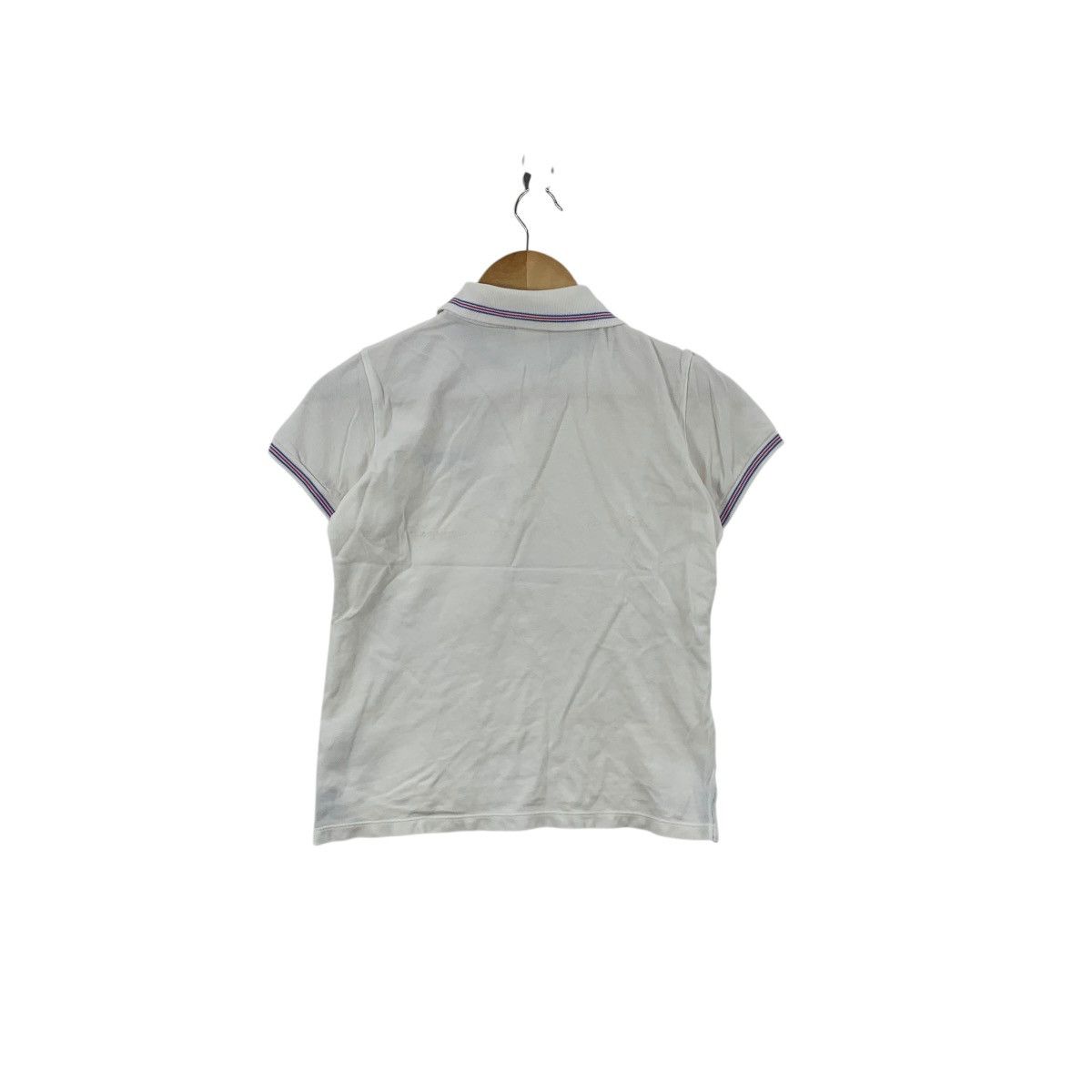 Adidas ADIDAS ORIGINALS NEO Label Embroidered Logo Ringer Polo Tee Size M / US 6-8 / IT 42-44 - 6 Thumbnail