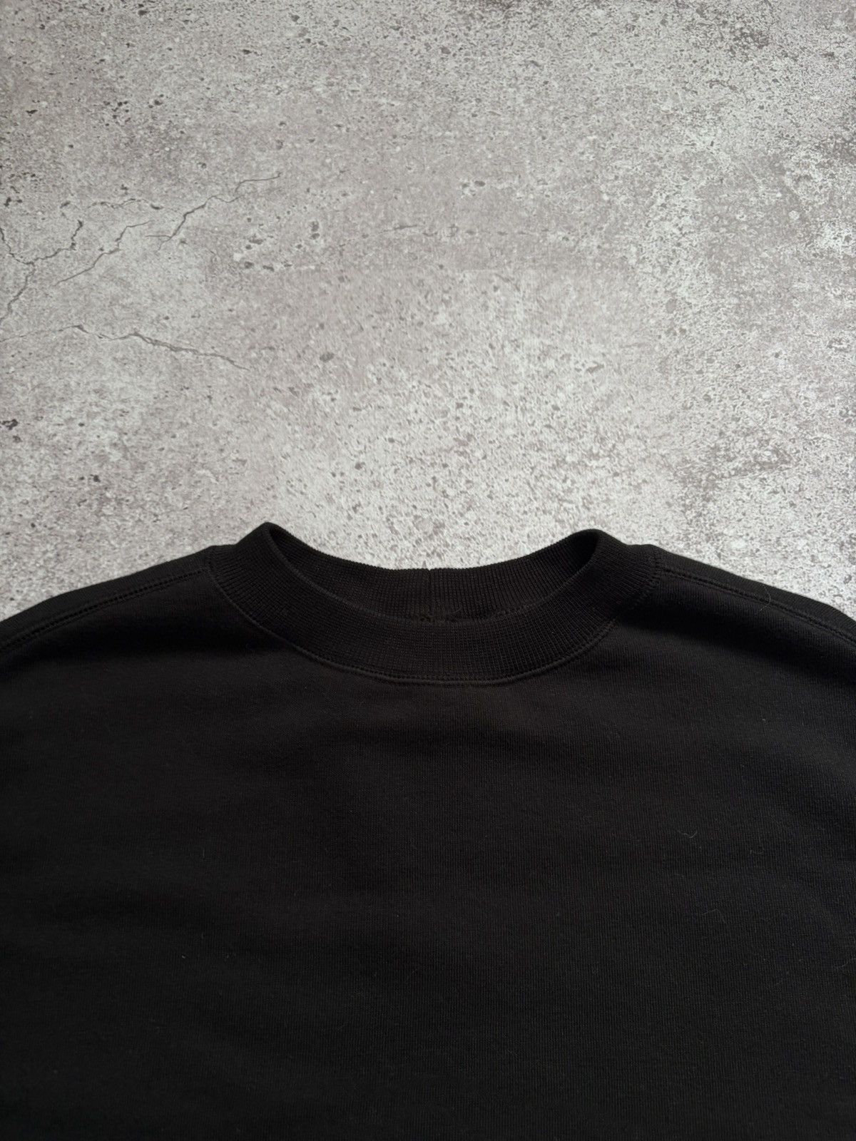 Rick Owens Drkshdw Rick Owens Drkshdw Oversized Black One Size Sweatshirt Size US L / EU 52-54 / 3 - 4 Thumbnail