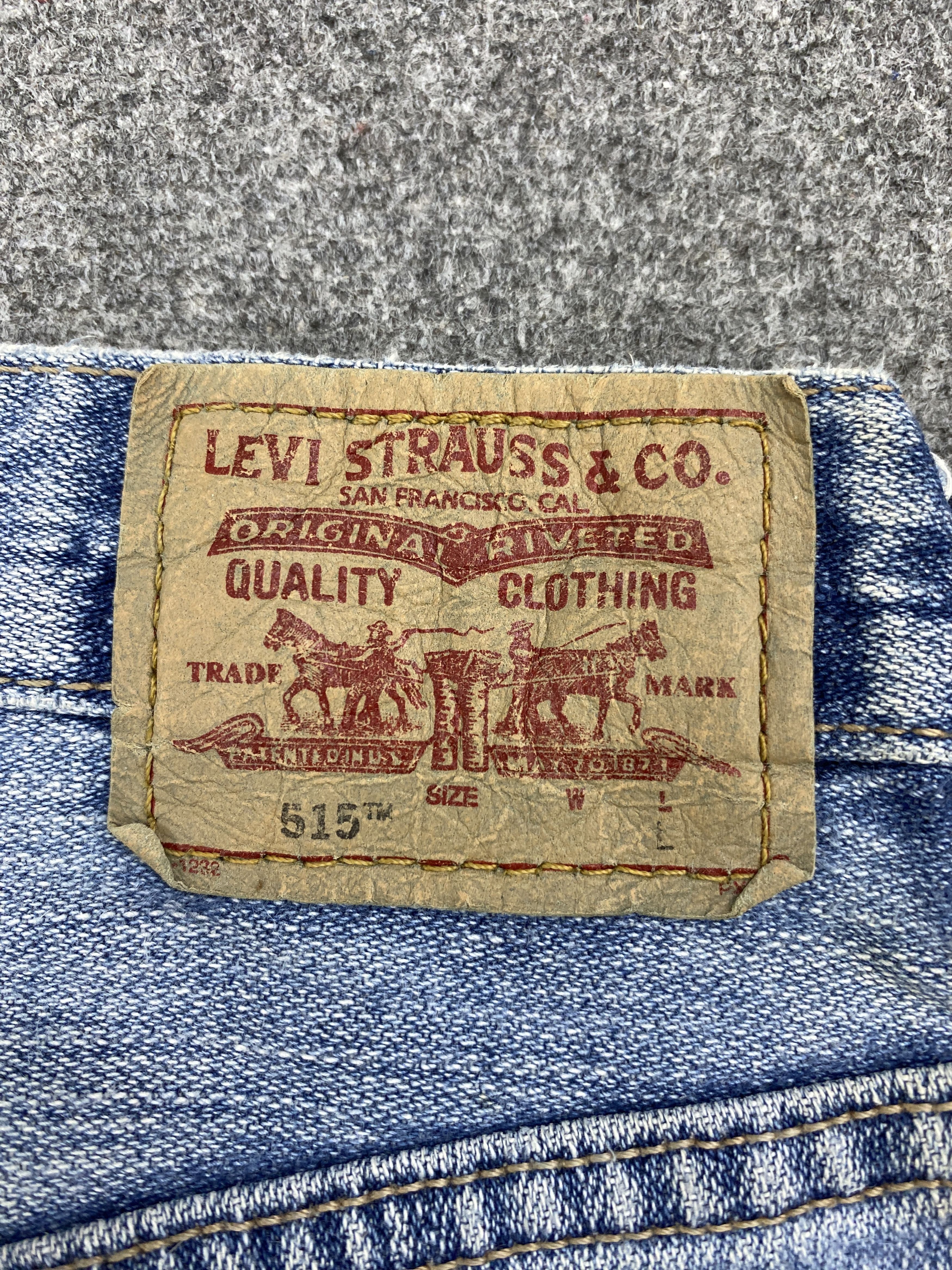 Levi's × Vintage Vintage Levis 515 Bootcut Flare Jeans Size US 31 - 5 Thumbnail