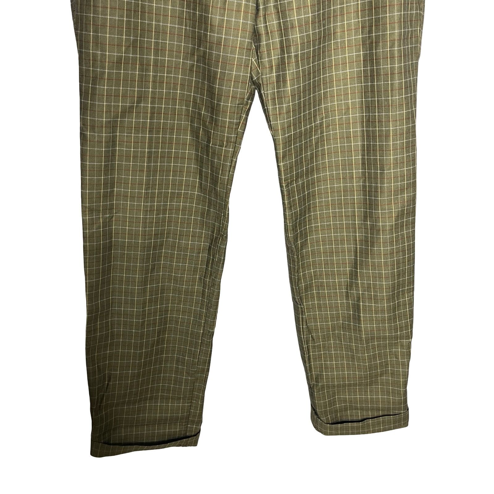 Mason's Mason’s Green plaid thick cotton chino pants IT 52 US 36x34 Size US 36 / EU 52 - 6 Thumbnail
