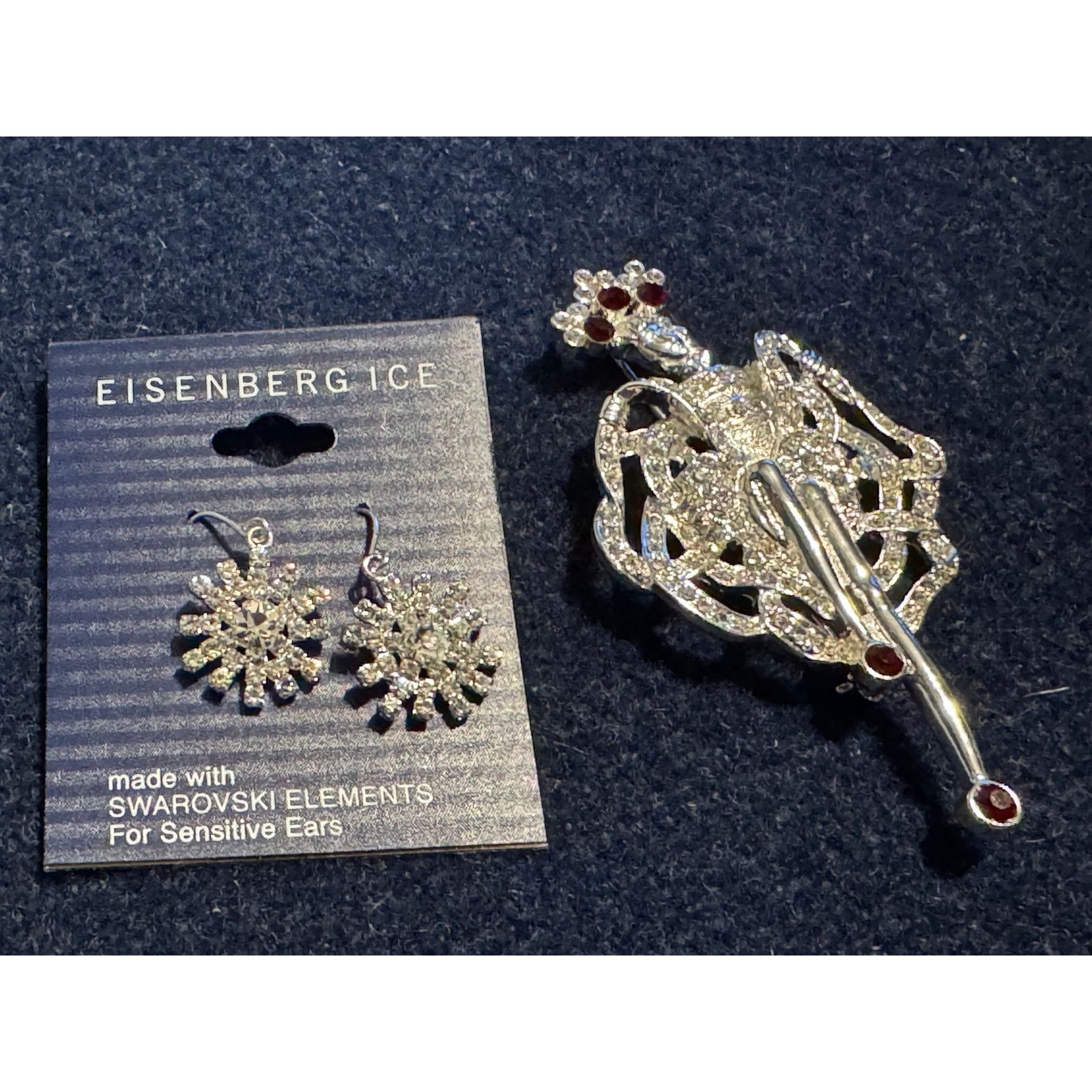 Other Eisenberg Ice Brooch and Earrings Set Size ONE SIZE - 1 Thumbnail