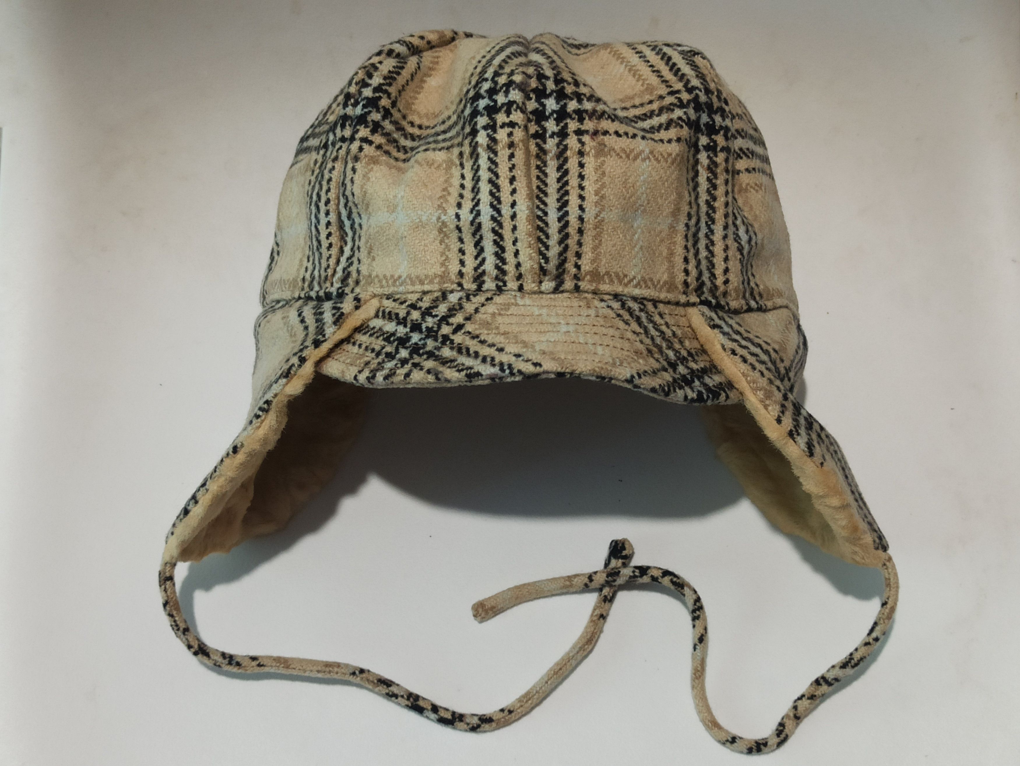 Vintage Womens rare vintage hat with ear flaps Size ONE SIZE - 3 Thumbnail