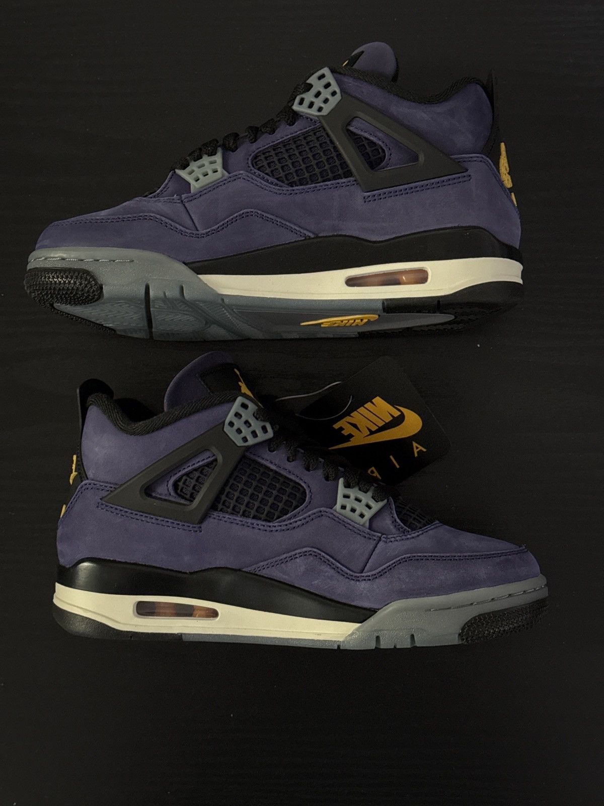 Jordan Brand Jordan 4 Lakers Size US 6 / EU 39 - 2 Thumbnail