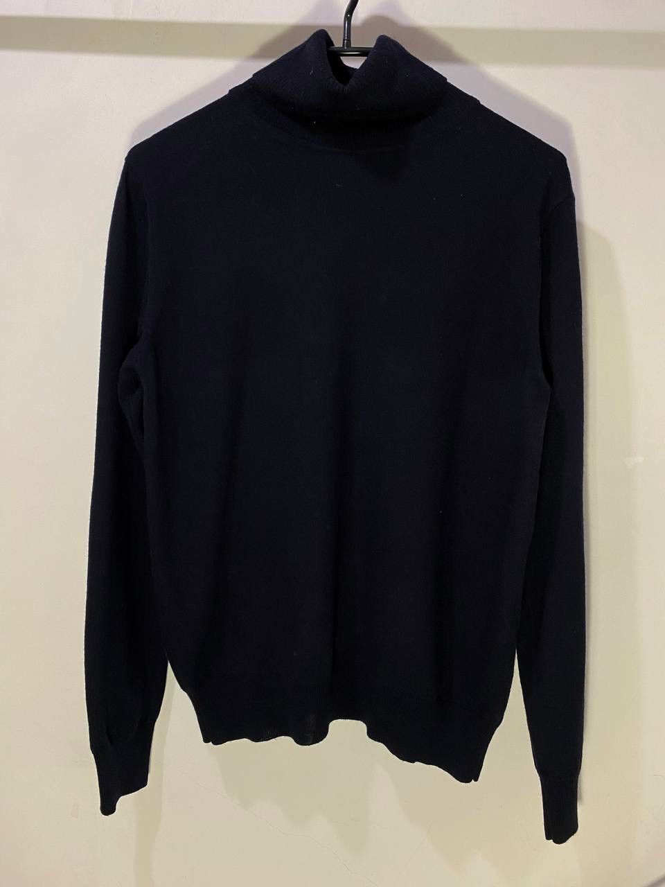 image of Bally Cashmere Sweater in Dark Blue, Men's (Size Medium)