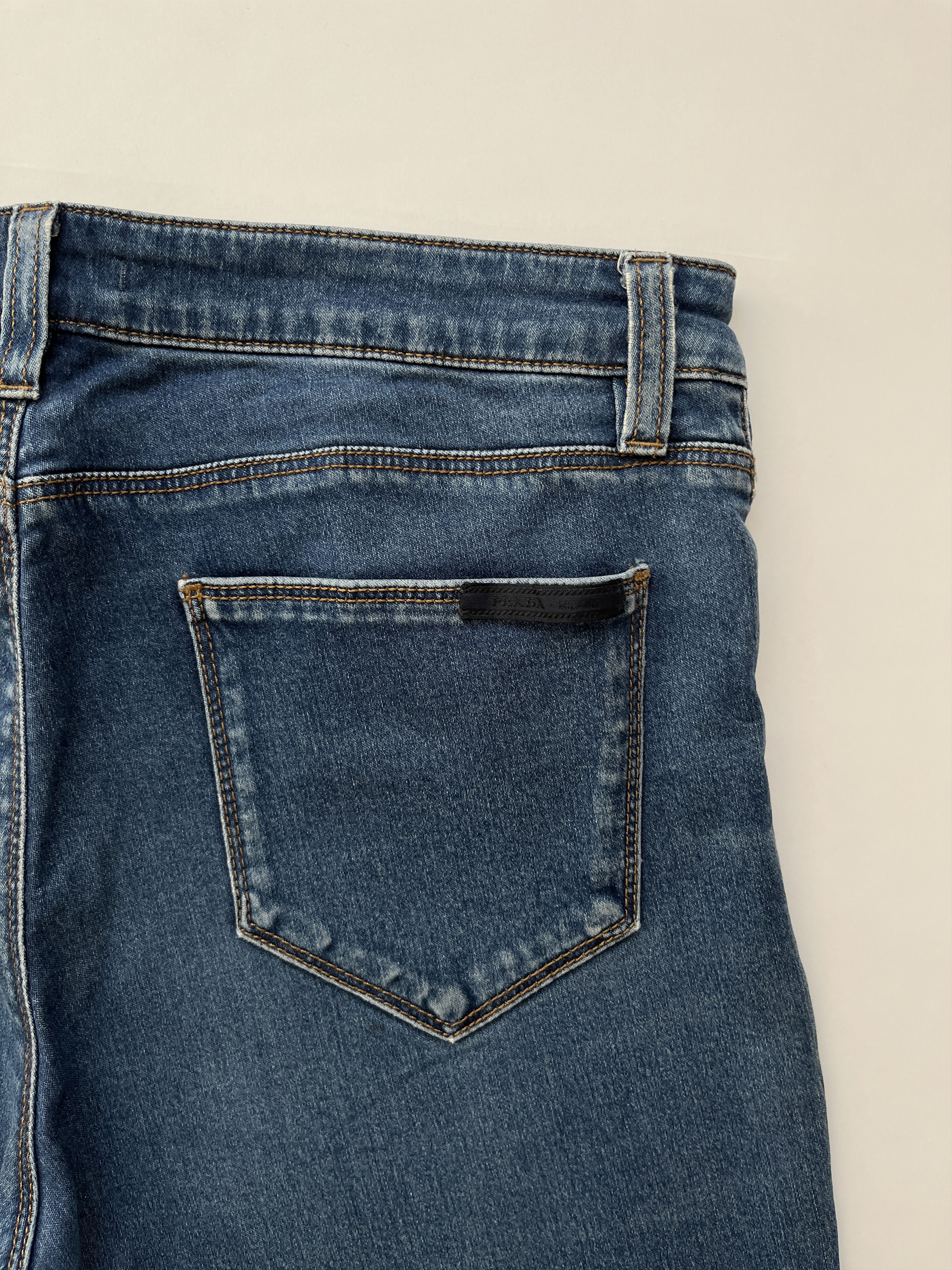 Prada ⚡️QUICK SALE⚡️2011 Prada Blue Denim Jeans Pants Size 29" - 3 Thumbnail
