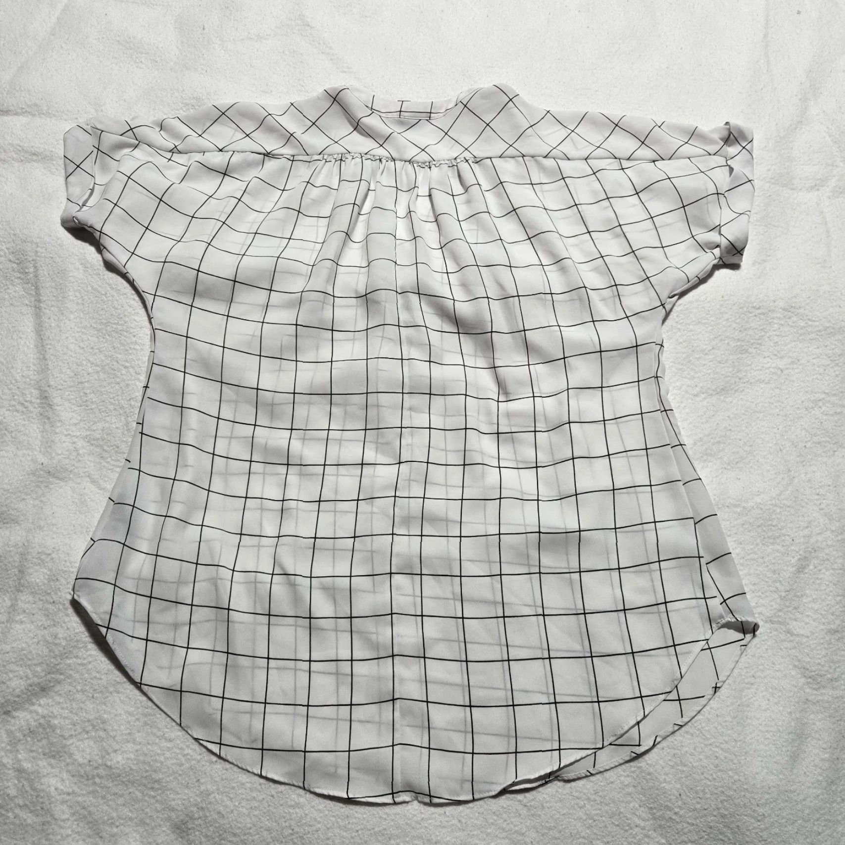 Worthington Worthington Shirt Adult Men's M White V-Neck Short Sleeve Top Size M / US 6-8 / IT 42-44 - 8 Thumbnail