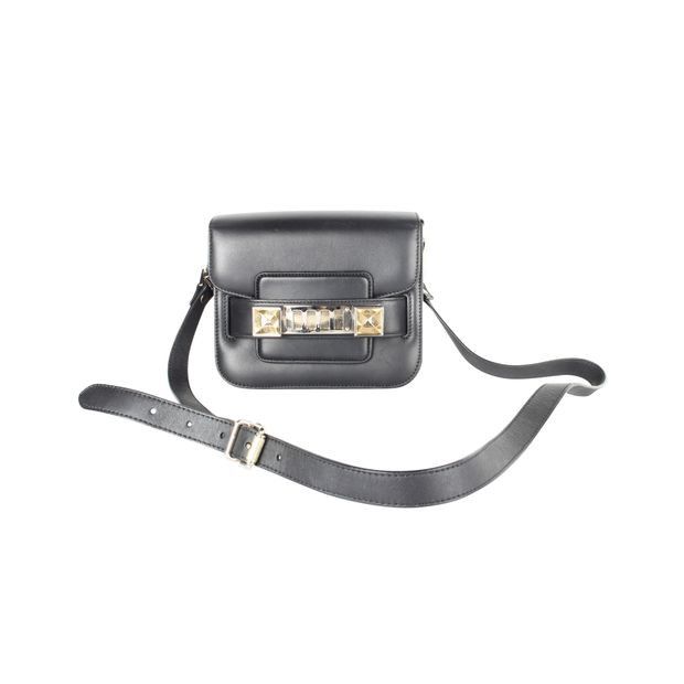 image of Proenza Schouler Black Shoulder Bag, Women's