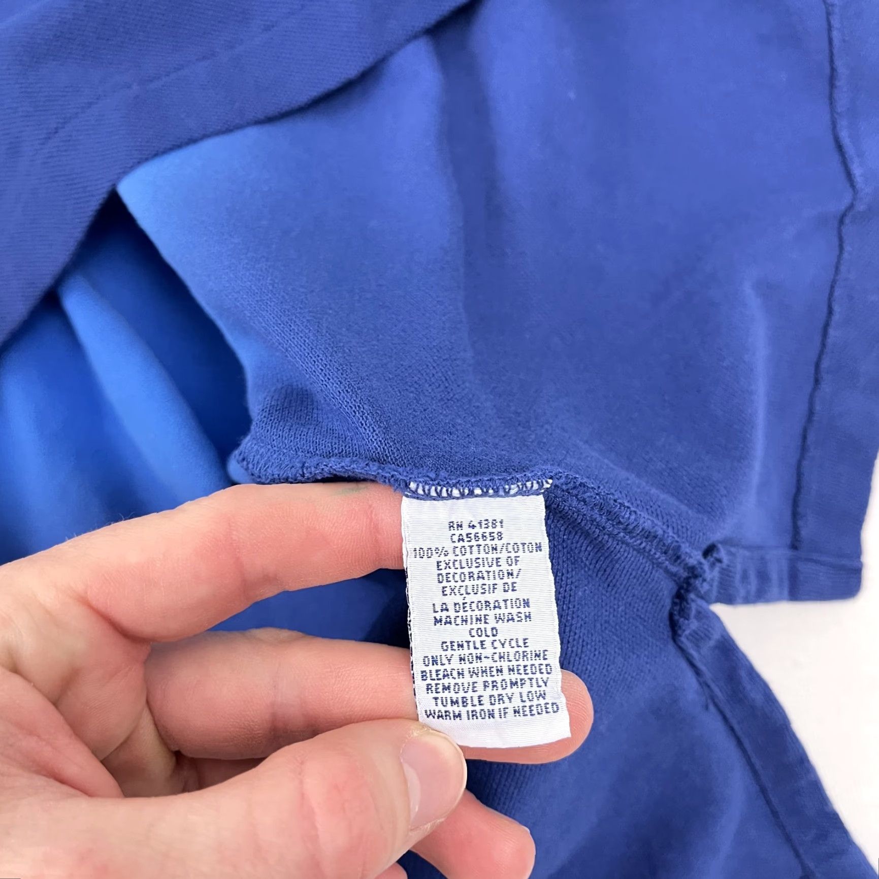 Polo Ralph Lauren VINTAGE Polo Ralph Lauren Polo Shirt Mens 4XLT Blue Ombre Dip Dyed Preppy Pony Golf Size US XXL / EU 58 / 5 - 6 Thumbnail
