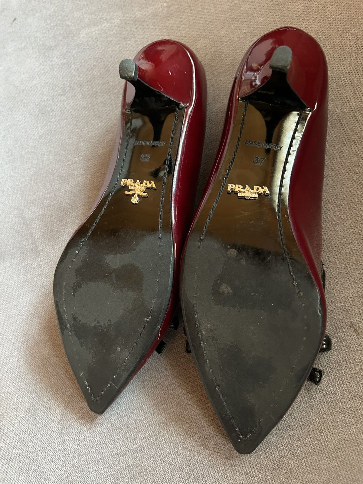 Prada Prada heels vintage y2k Size US 7 / IT 37 - 3 Thumbnail
