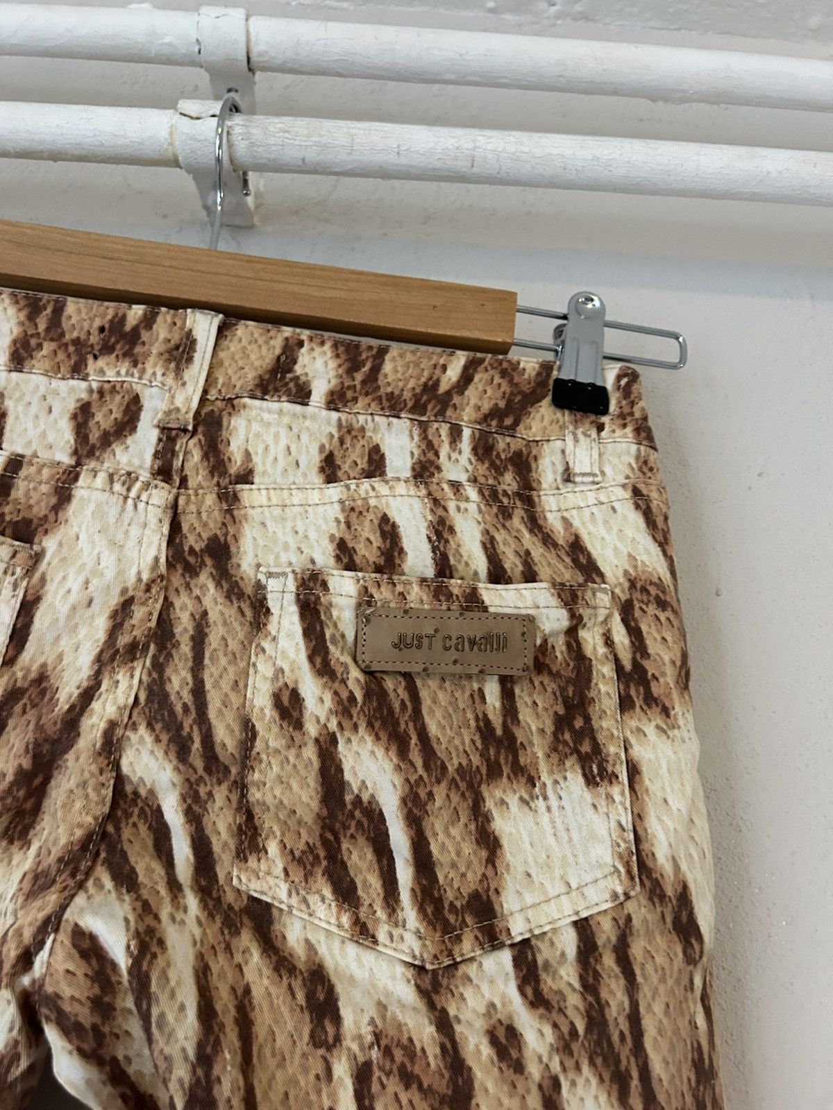 Just Cavalli Just Cavalli Snake Print Pants, Made in Italy Size 28" / US 6 / IT 42 - 9 Thumbnail