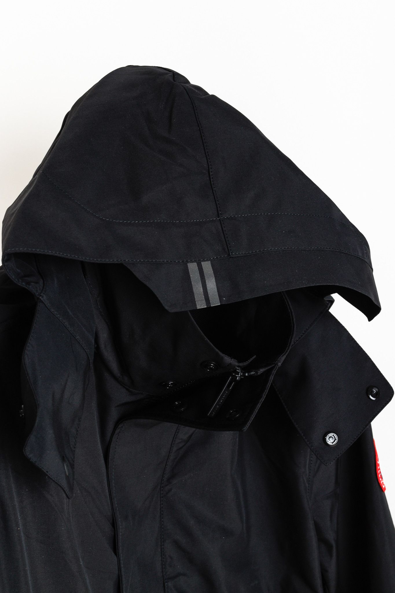 Canada Goose Canada Goose Crew Trench Black Zip Rain Jacket Size US M / EU 48-50 / 2 - 4 Thumbnail