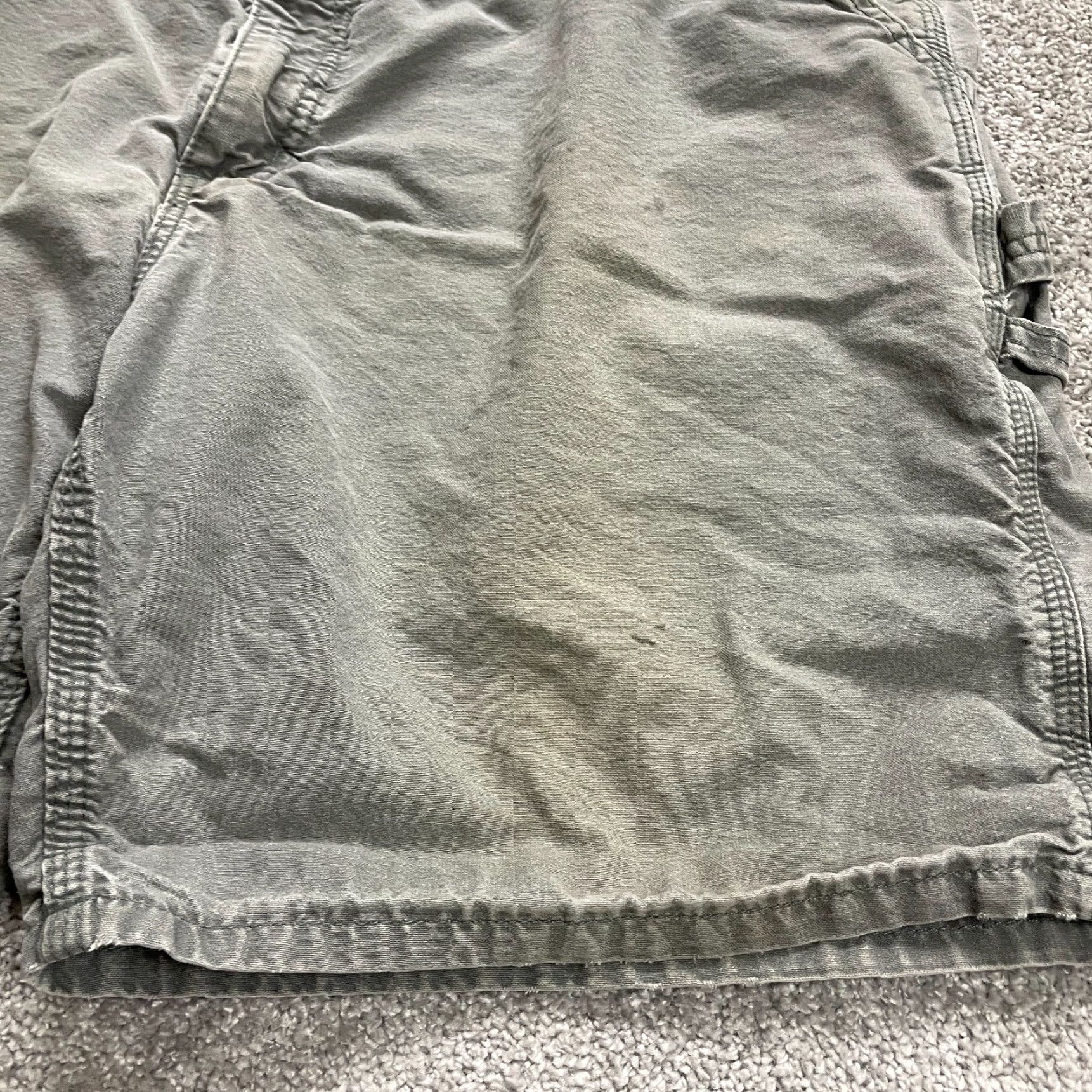 Carhartt Carhartt Chino Shorts Mens 40 Gray Casual Outdoor Flat Front 7" Inseam Size US 40 / EU 56 - 6 Thumbnail