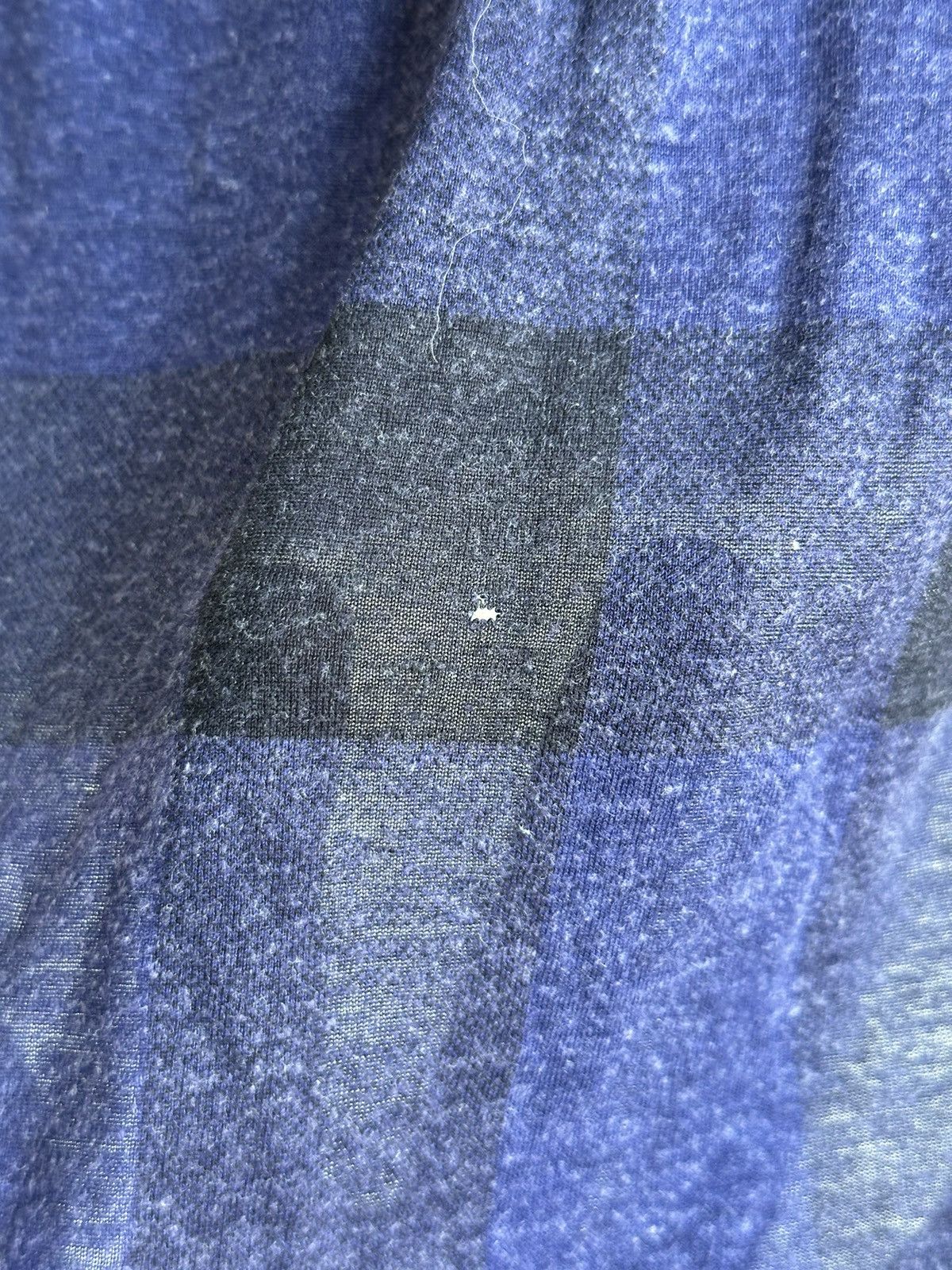 Burberry Burberry Brit Blue T-Shirt Nova Check Women's Size XS Size L / US 10 / IT 46 - 12 Thumbnail