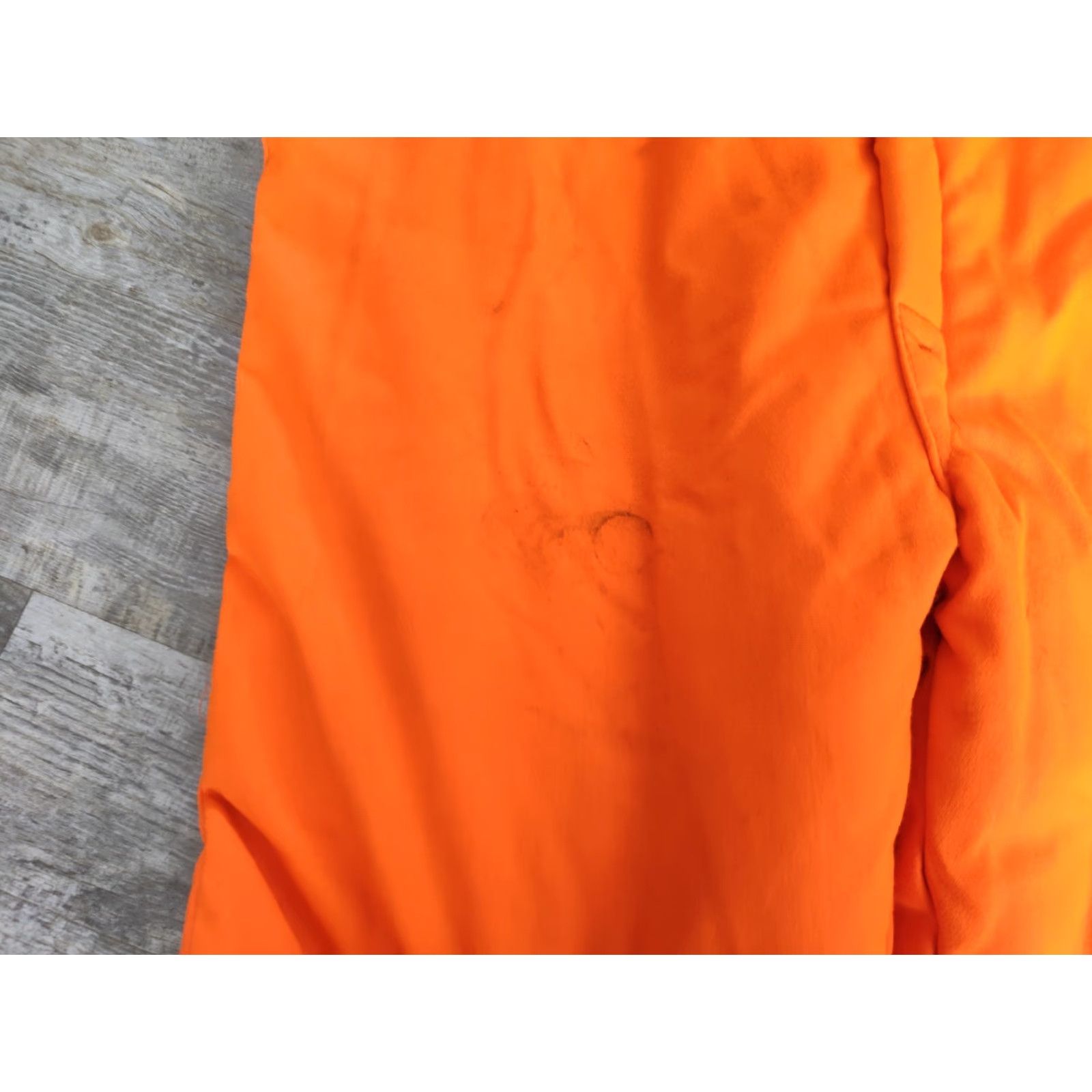 Vintage VINTAGE Insulated Hunting Pants Blaze Orange Quilt Lined XL (42x29) Mens Outdoor Workwear Size US 36 / EU 52 - 6 Thumbnail