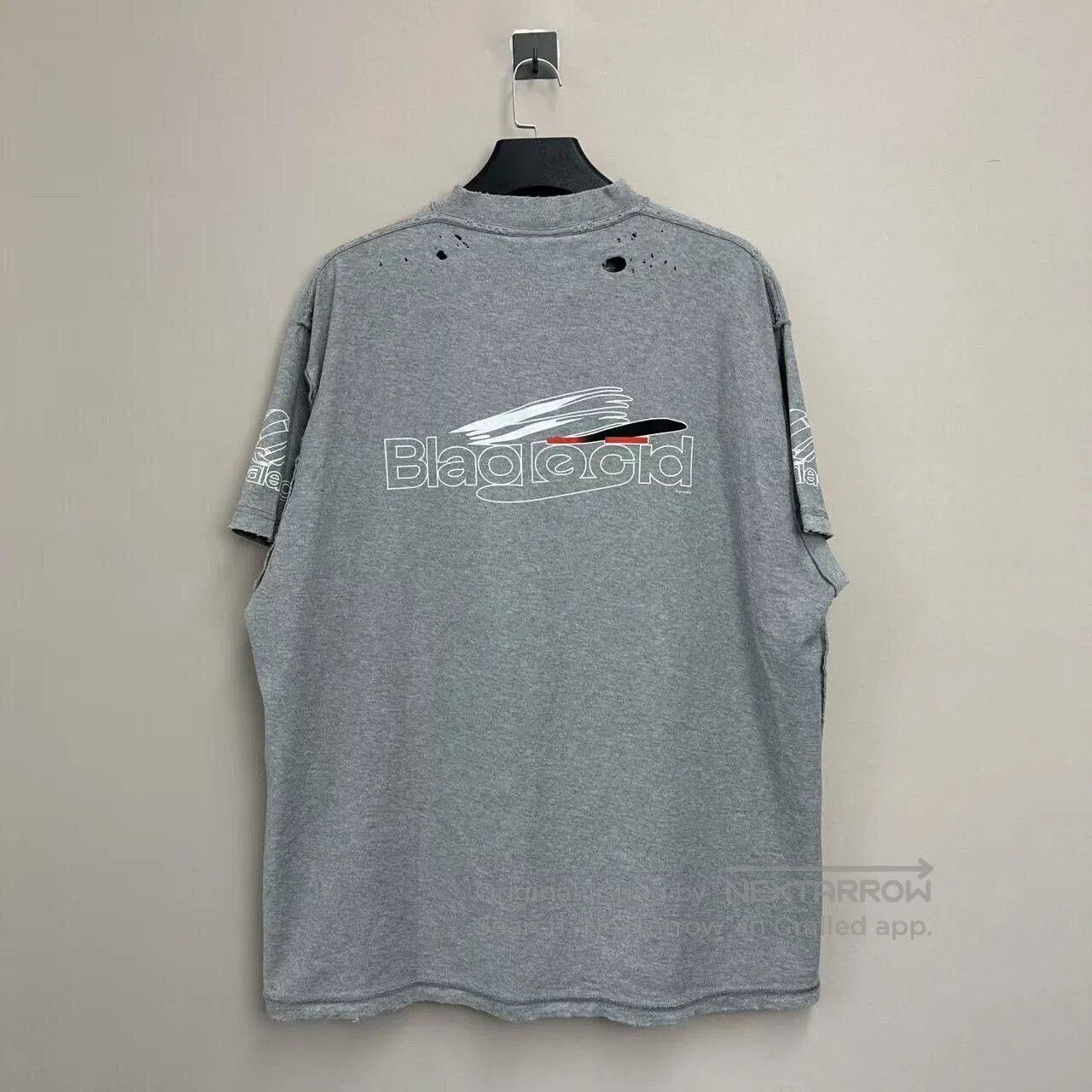 Balenciaga balenciaga gray short sleeve t. Size US L / EU 52-54 / 3 - 2 Thumbnail