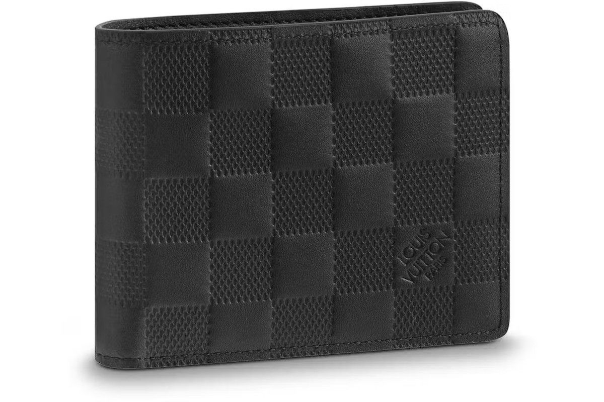 Louis Vuitton Louis Vuitton Slender Wallet Damier Infini Black Size ONE SIZE - 2 Thumbnail