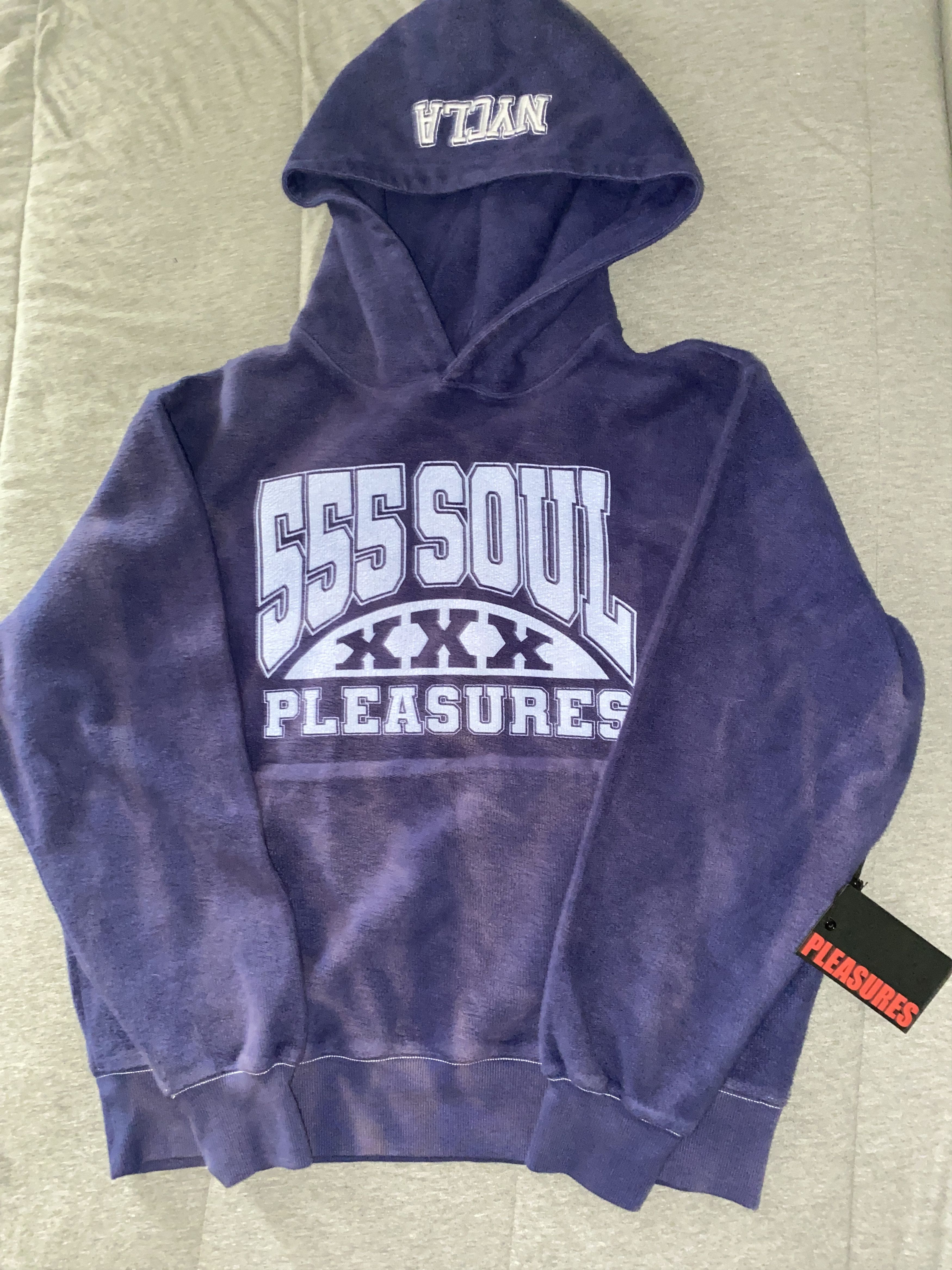 Triple 5 Soul Pleasures 5 3X Inside Out Hoodie ‘Navy’ Size US M / EU 48-50 / 2 - 1 Thumbnail