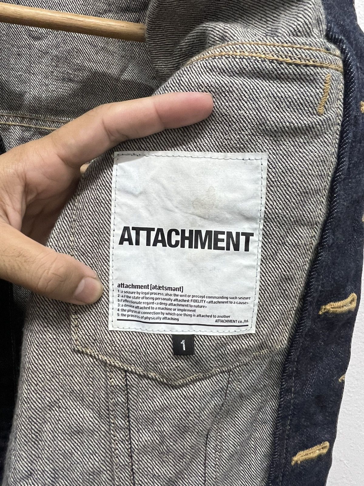 Attachment Vintage Attachment Denim Jacket Size US S / EU 44-46 / 1 - 7 Thumbnail