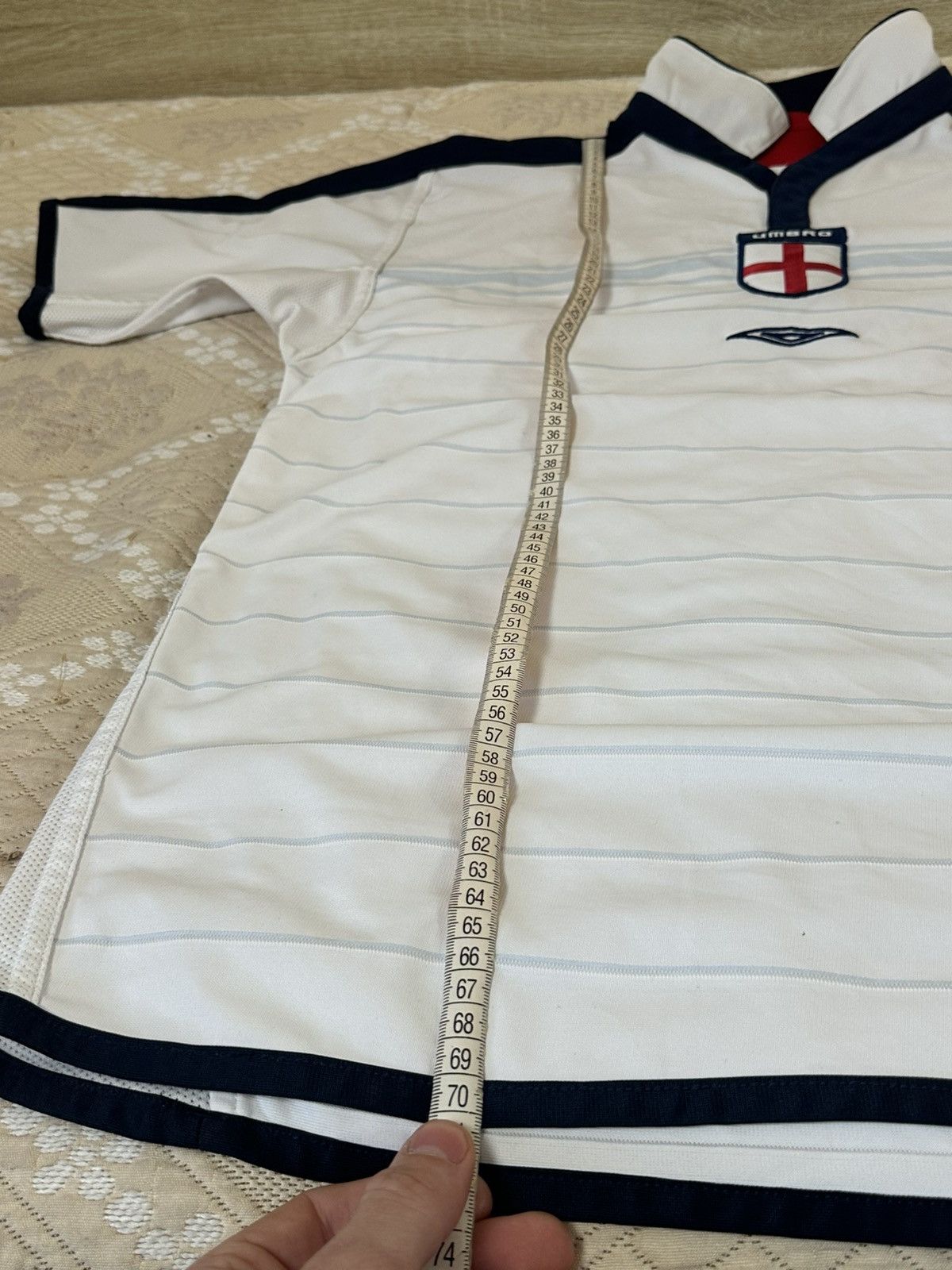 Umbro 🔥 Vintage Umbro England 2003 2005 National Soccer Jersey Tee Size US M / EU 48-50 / 2 - 11 Thumbnail
