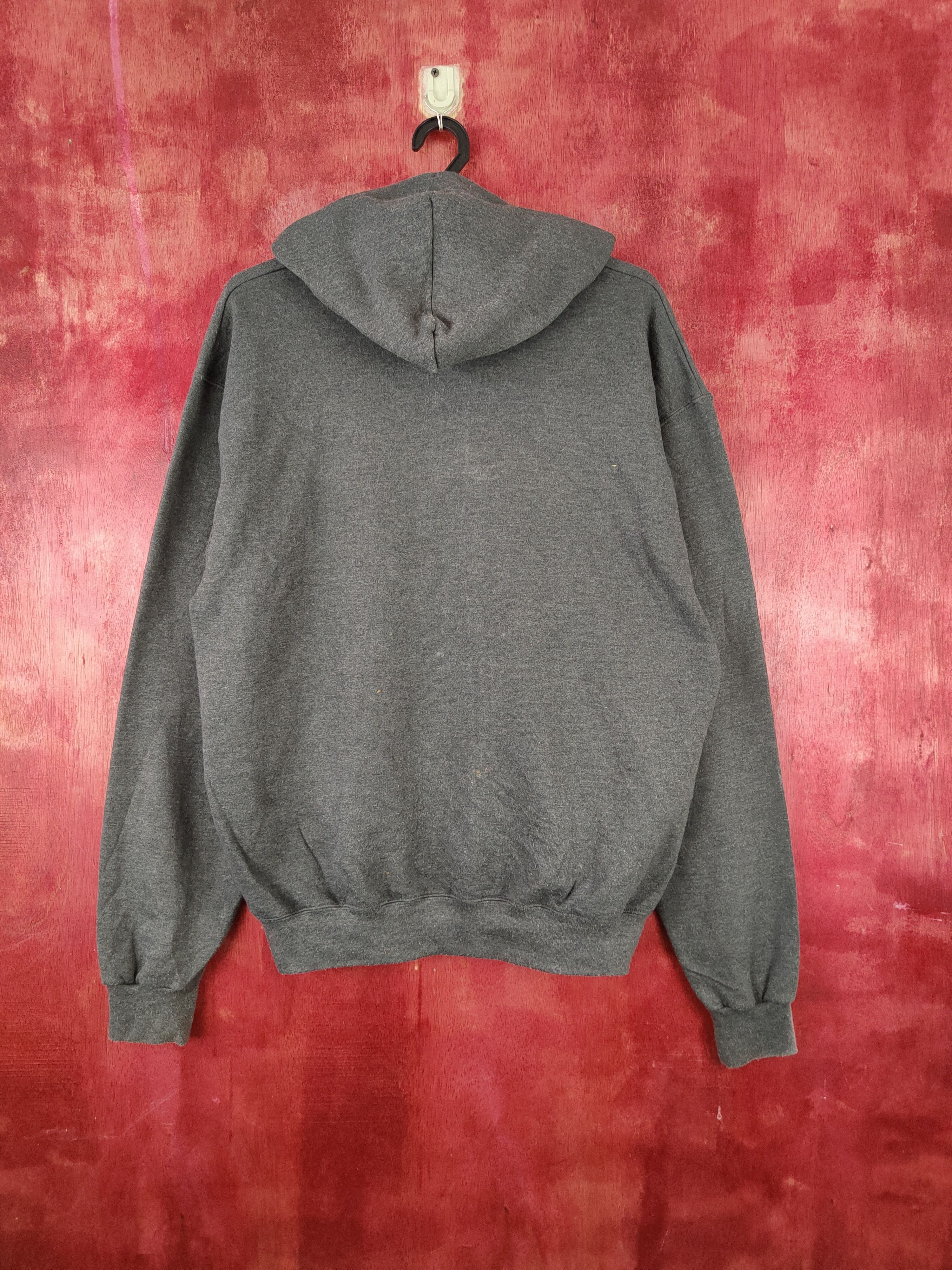 Champion Champion Dark Gray faded Hoodie Sweatshirts #S2134 Size US M / EU 48-50 / 2 - 7 Thumbnail
