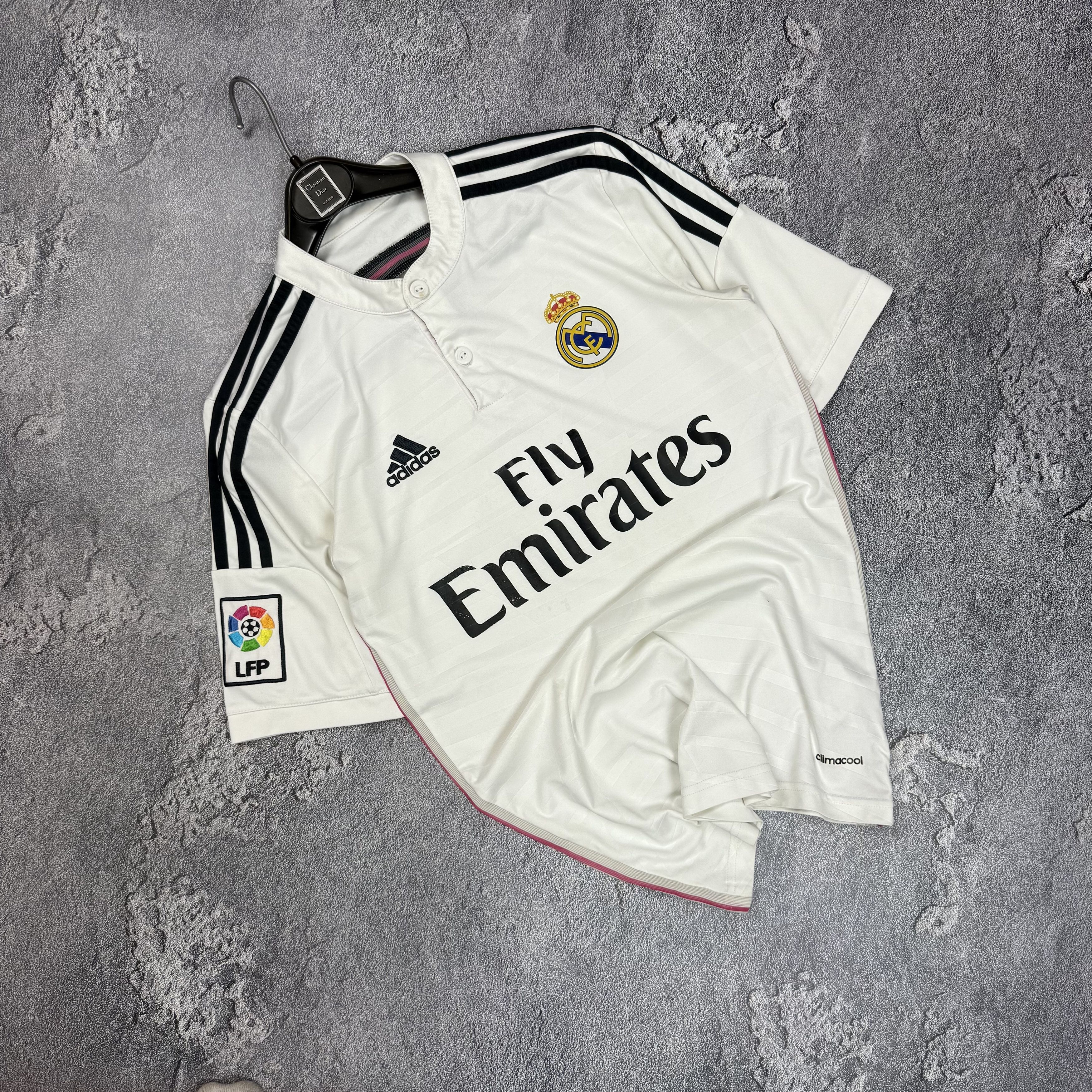 Adidas Adidas REAL MADRID 2014 2015 HOME SHIRT SOCCER Jersey Size US XS / EU 42 / 0 - 1 Thumbnail