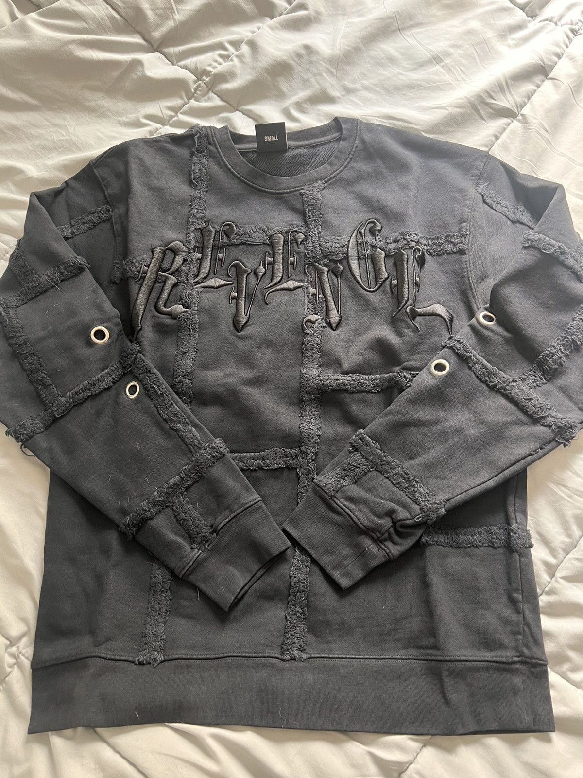 Revenge revenge patchwork crewneck Size US M / EU 48-50 / 2 - 3 Thumbnail