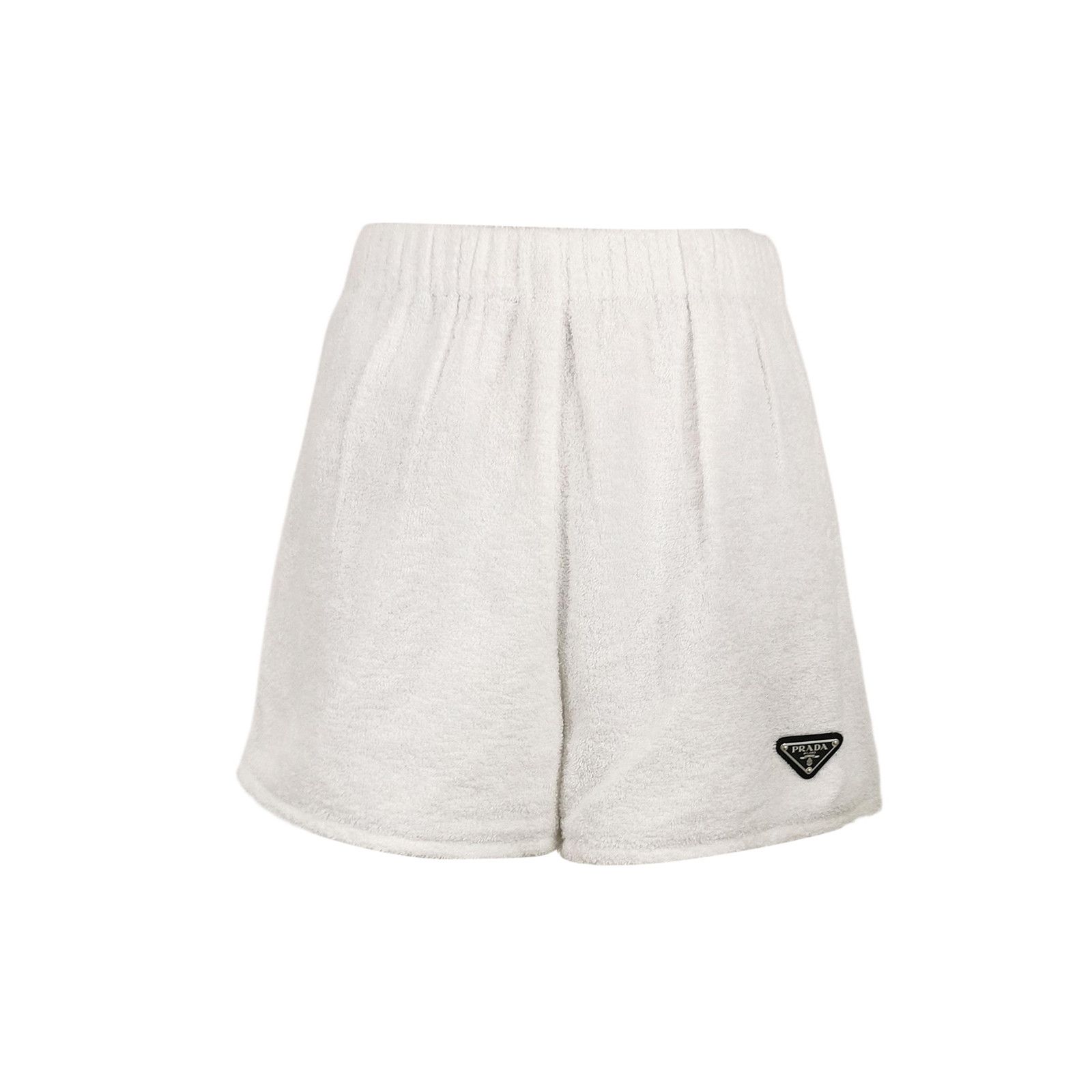 Prada Prada Logo Terry Shorts Size 38 Size 26" / US 2 / IT 38 - 1 Thumbnail