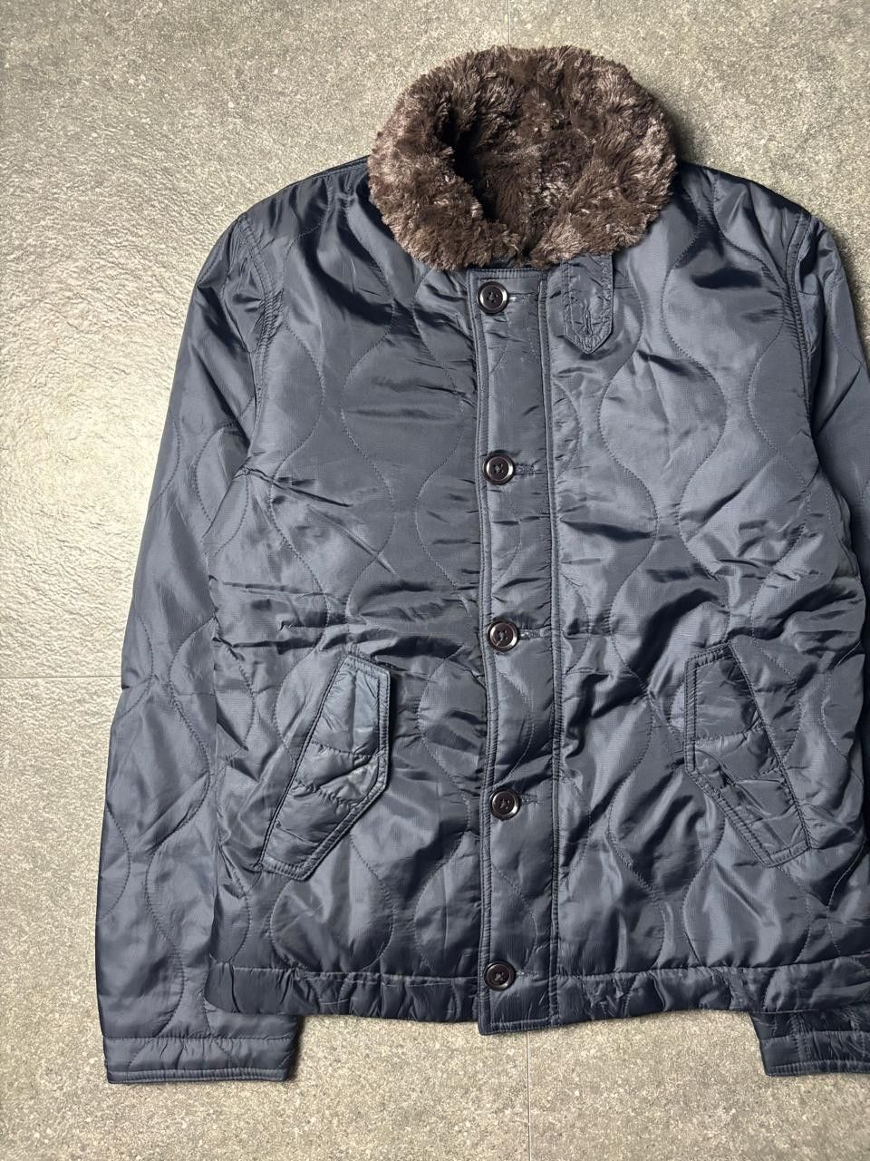 semanticdesign 2000s Semantic Design Fur Sherpa Warm Padded Jacket Size US M / EU 48-50 / 2 - 2 Thumbnail