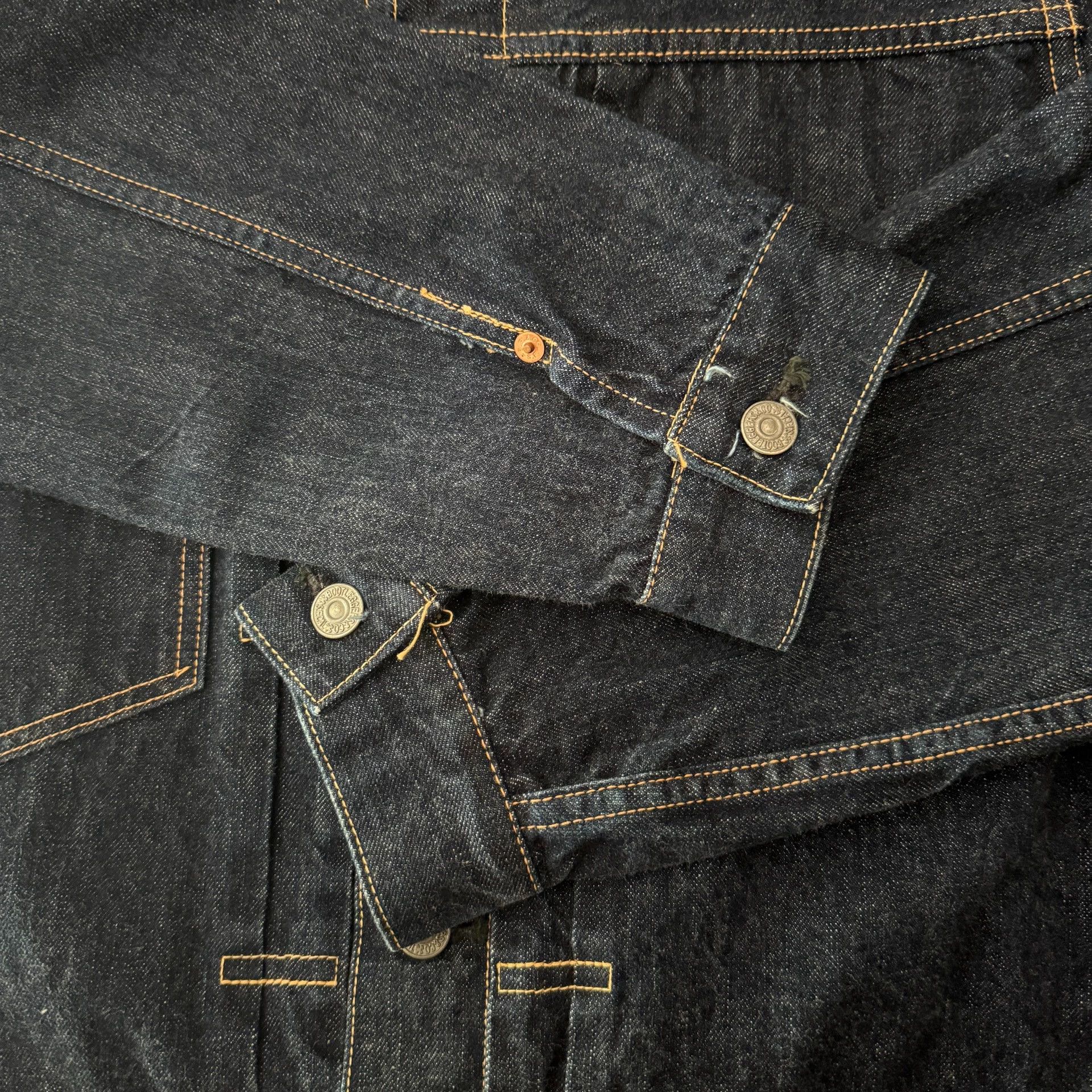 Other Bootleggers 507xx Skull Horse Denim Jacket Size US M / EU 48-50 / 2 - 6 Thumbnail
