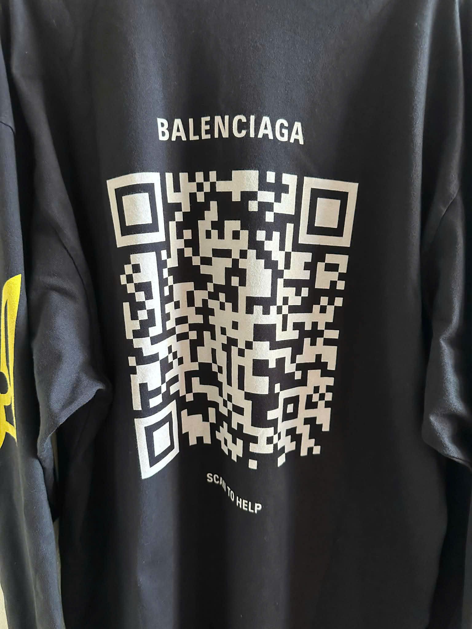 Balenciaga LONG TEE BALENCIAGA Size US M / EU 48-50 / 2 - 11 Thumbnail