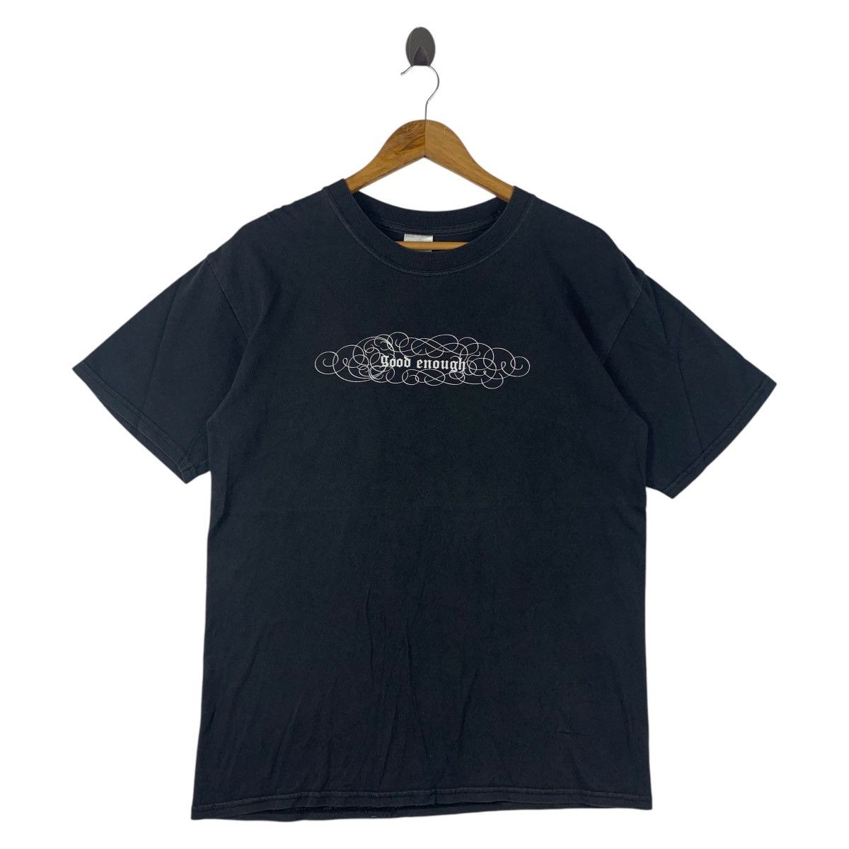 Gildan Vintage GOODENOUGH LDN MTH FCKR Centre logo tee Size US M / EU 48-50 / 2 - 1 Thumbnail