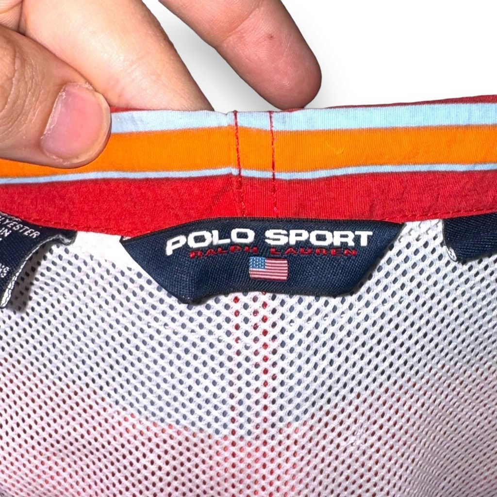 Polo Ralph Lauren 90s Polo Ralph Lauren Sport Colorblock Swim Trunks Size L Size US 38 / EU 54 - 6 Thumbnail