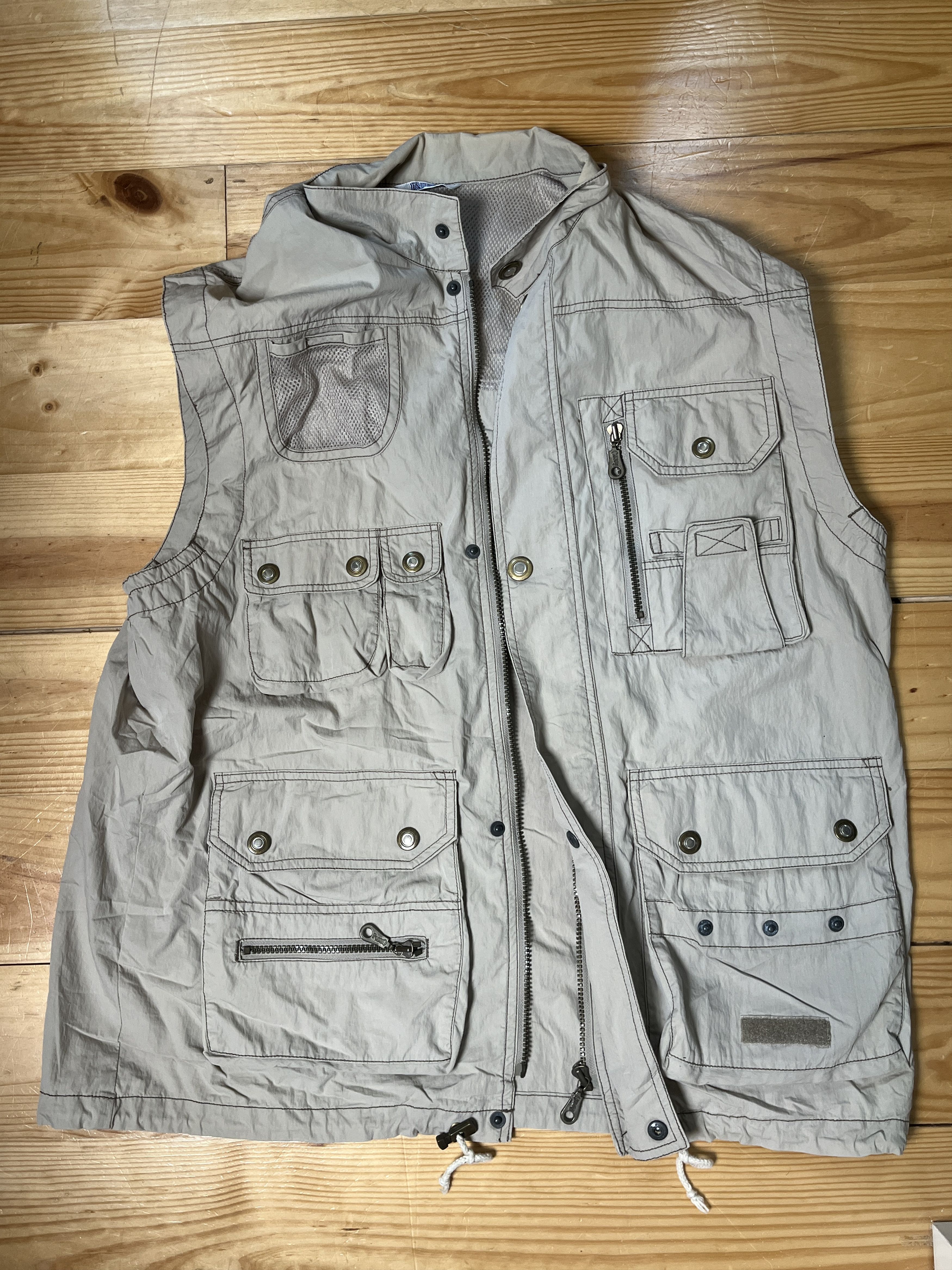 Other Vintage Rodeo C&A Tactical Utility Vest XL Khaki Workwear Size US XL / EU 56 / 4 - 2 Thumbnail