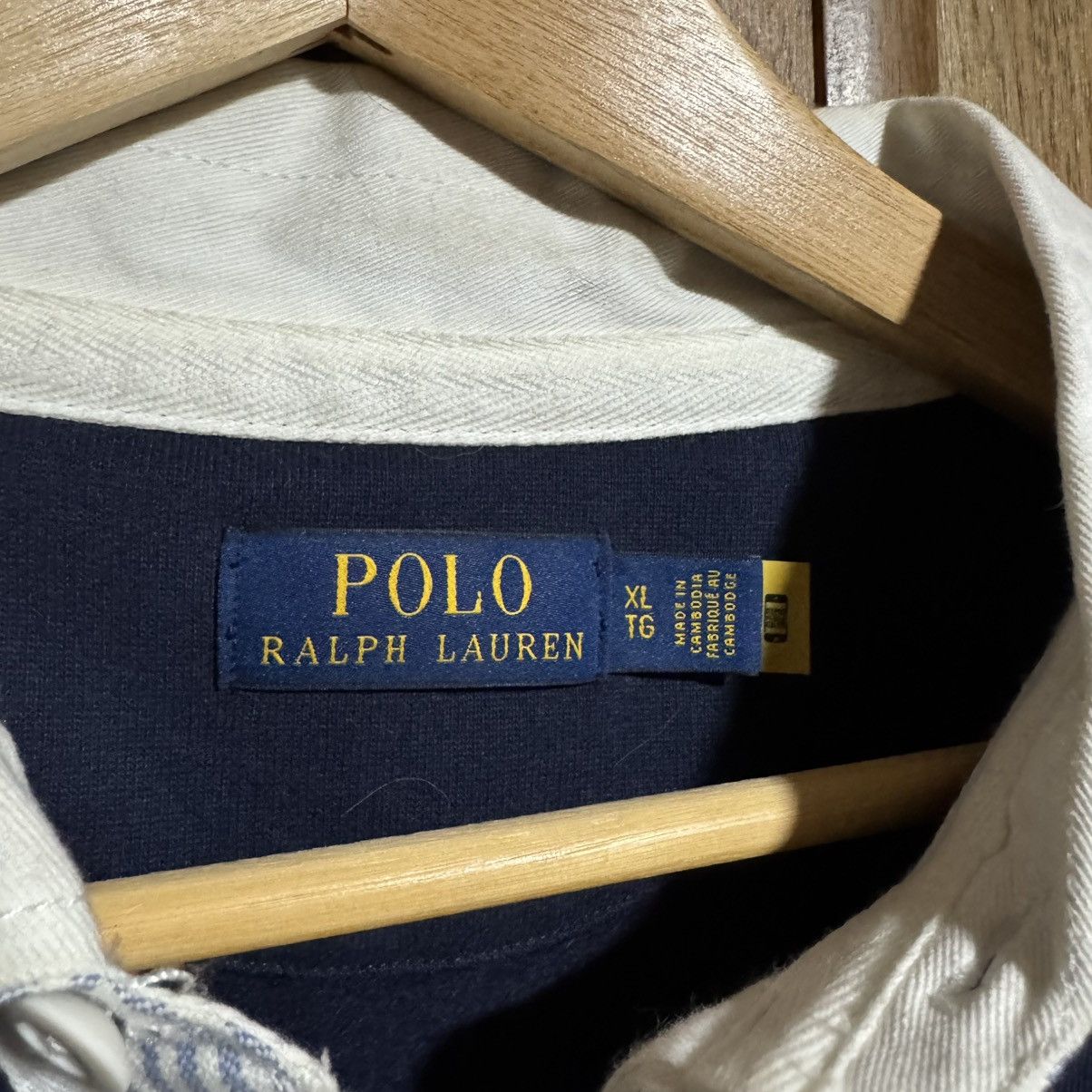 Polo Ralph Lauren Ralph Lauren Collared Sweat Shirt Size US XL / EU 56 / 4 - 2 Thumbnail