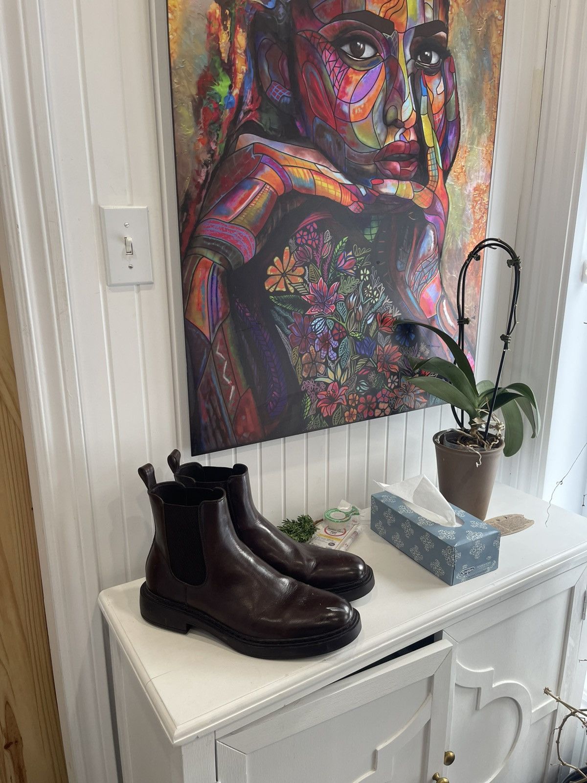 Call It Spring Faux-leather boots Size US 12 / EU 45 - 1 Thumbnail