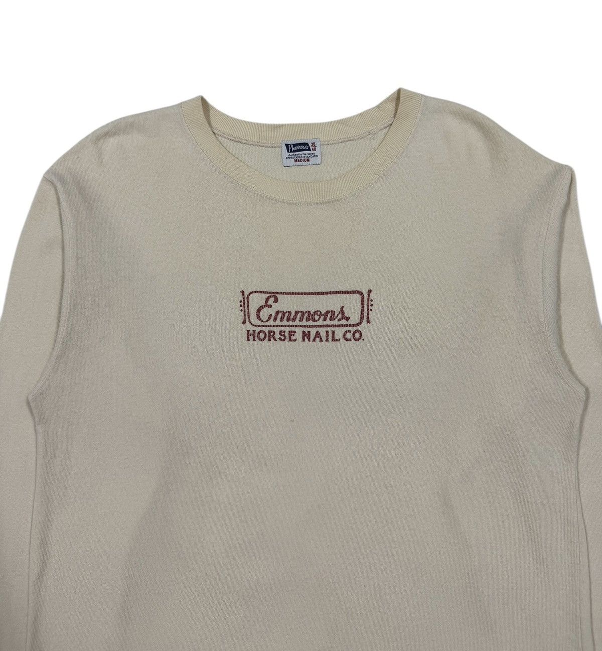 Japanese Brand × Pherrow's Pherrow's Emmons Printron T [Off-White]A longsleeved T-shirt Size US M / EU 48-50 / 2 - 3 Thumbnail