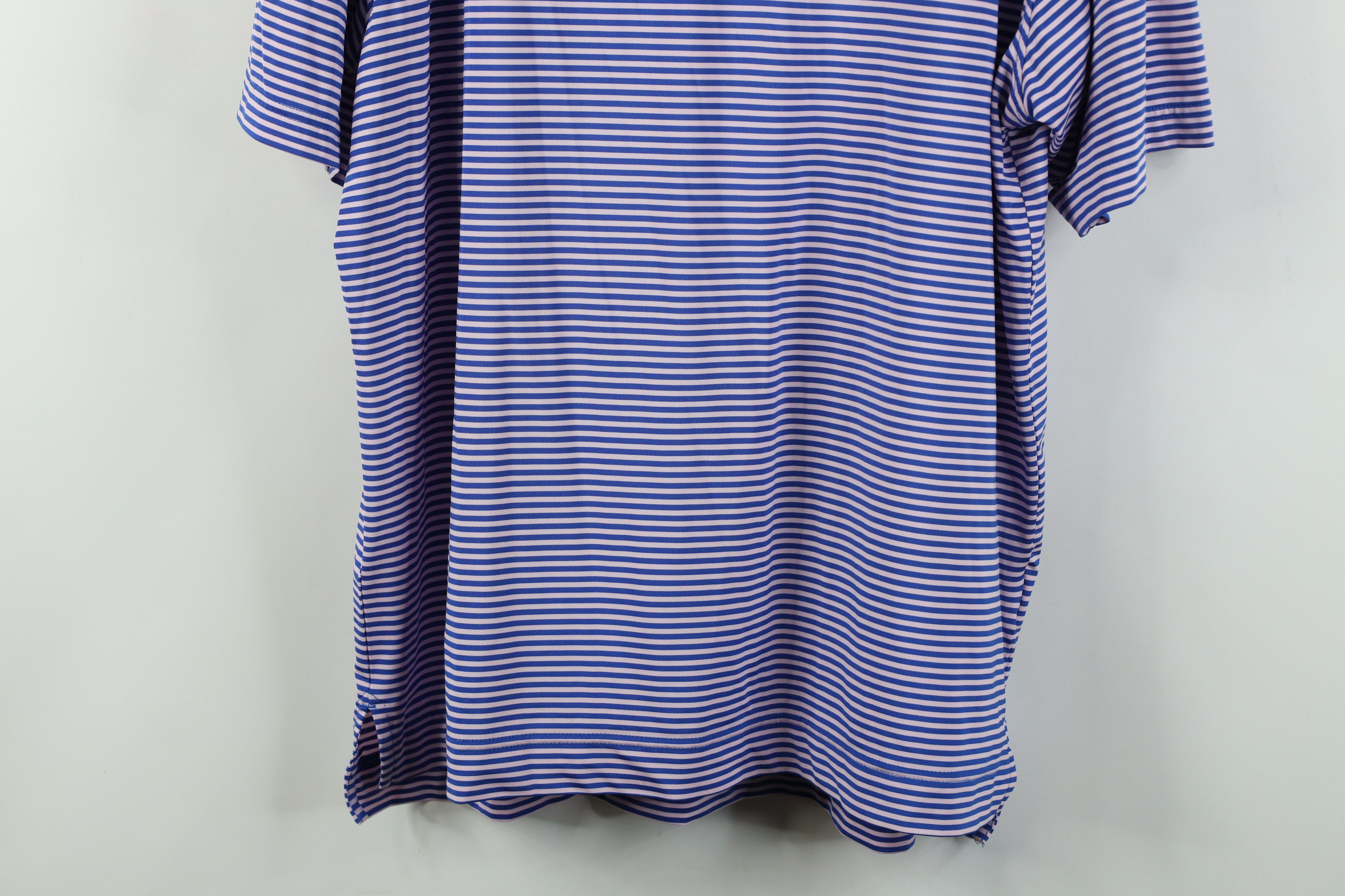 Footjoy FootJoy Stretch Striped Color Block Collared Golf Polo Shirt Size US L / EU 52-54 / 3 - 3 Thumbnail