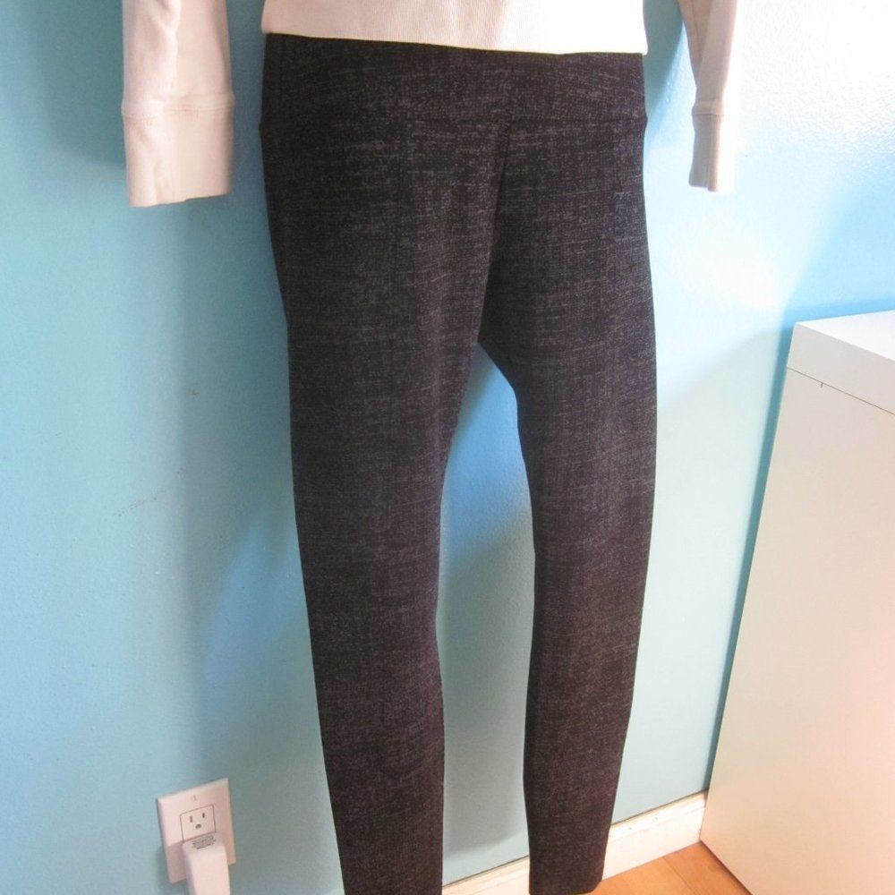 Other Lysse Gray Black Patterned Crop Classic Leggings Size S Size 26" / US 2 / IT 38 - 5 Thumbnail