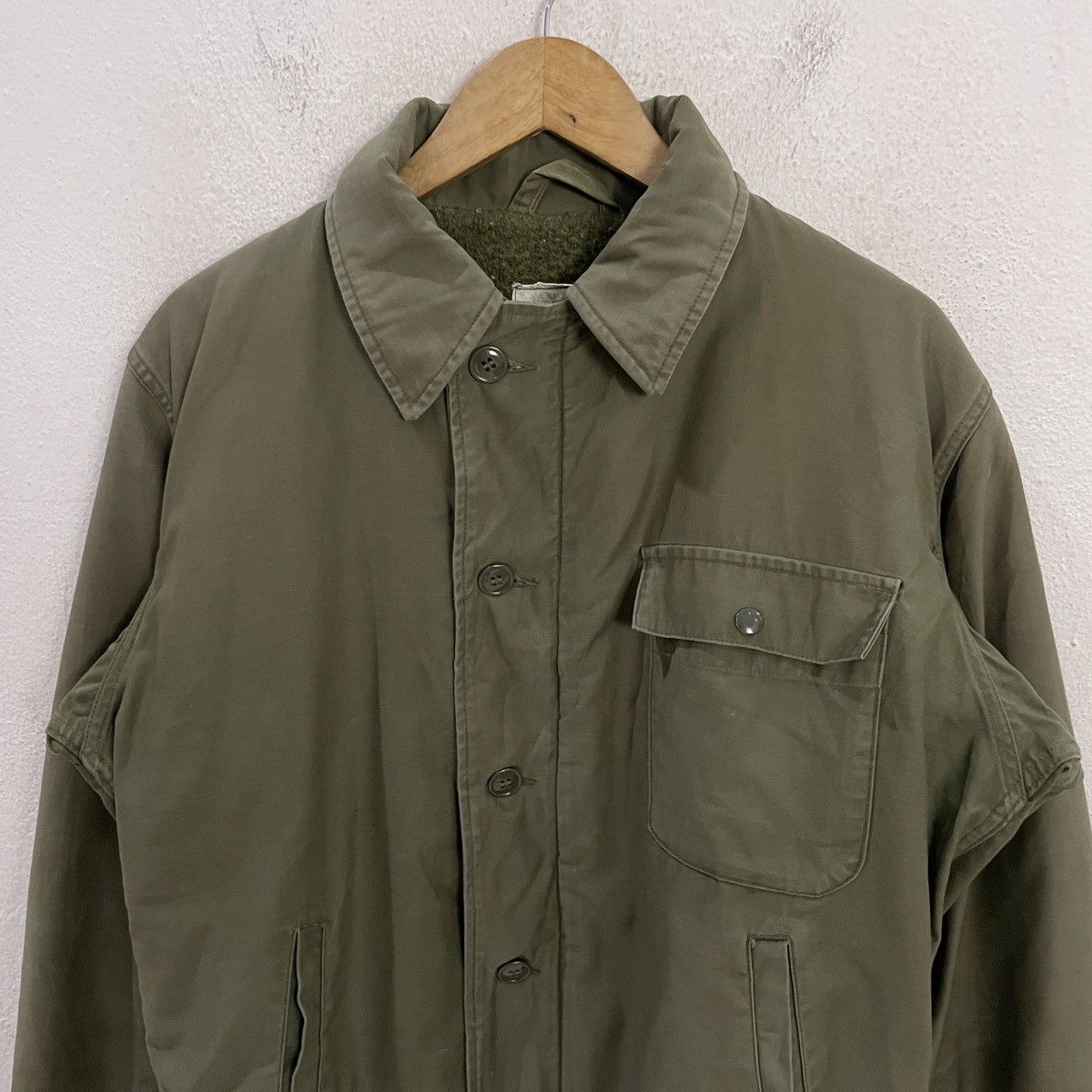 American Apparel Vintage 90s US Military Cold Weather Jacket OG DLA Issue Size US M / EU 48-50 / 2 - 11 Thumbnail