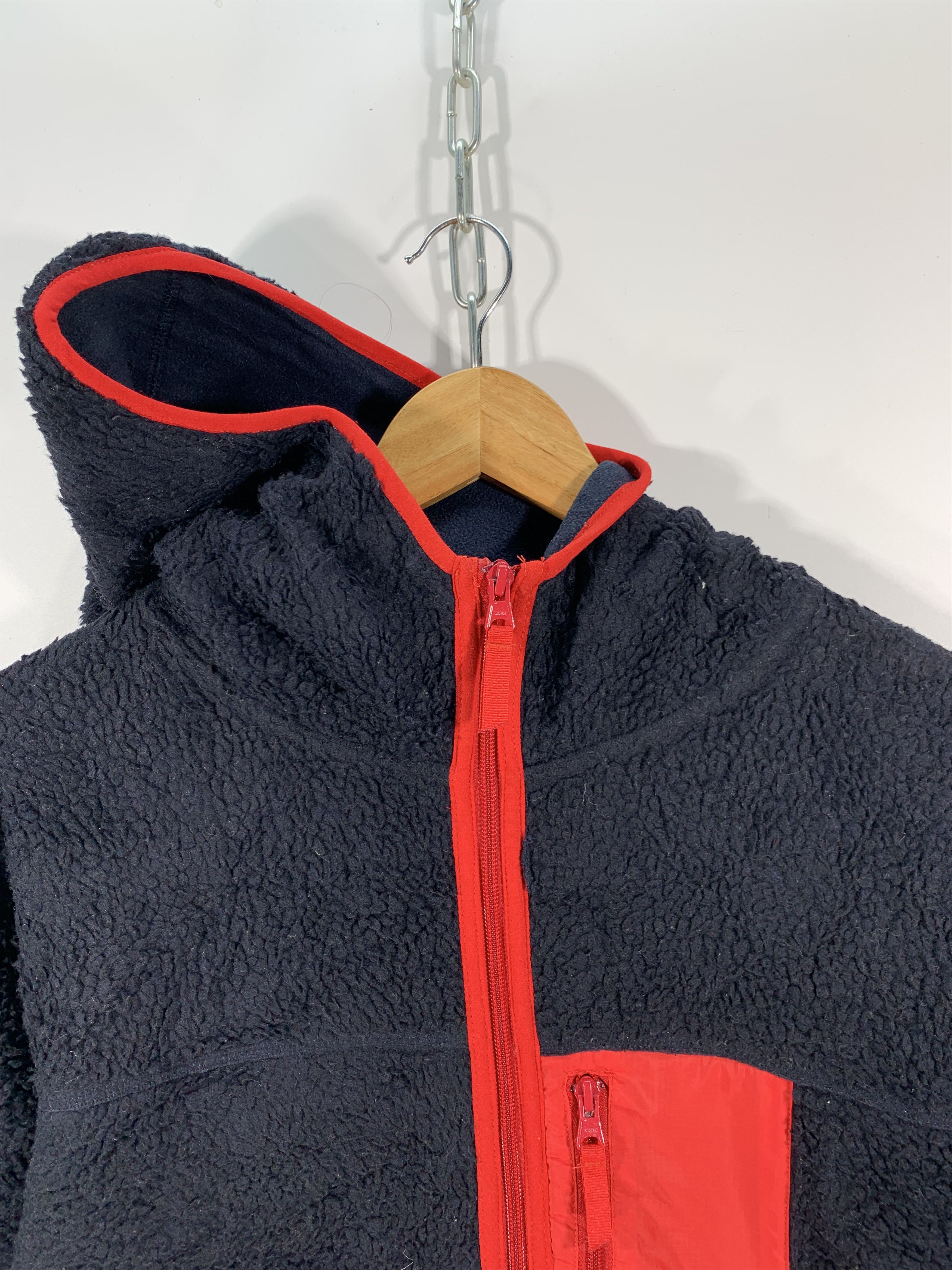 Japanese Brand Sherpa fleece zipper hoodie Size US S / EU 44-46 / 1 - 4 Thumbnail