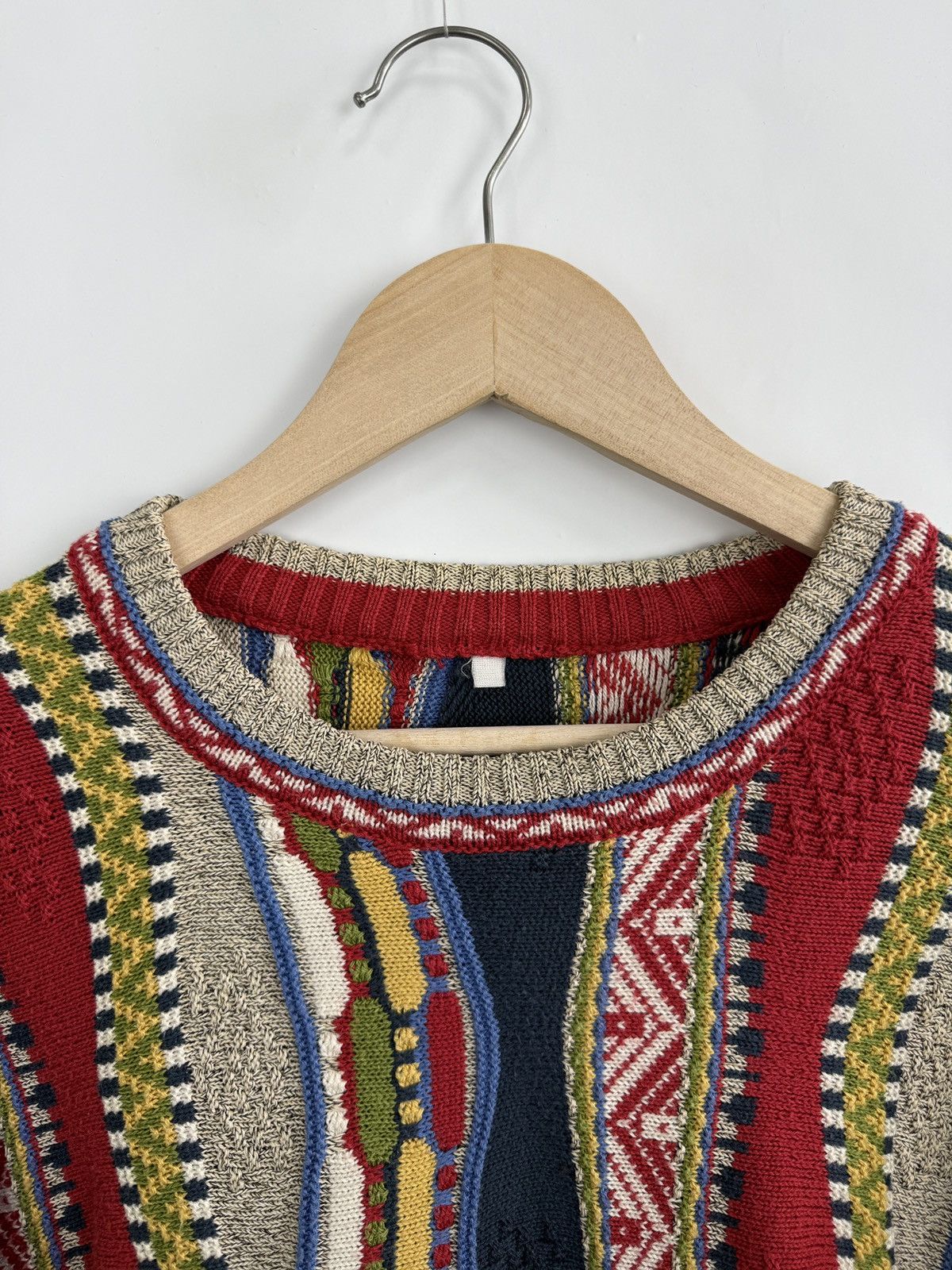 Coogi 🇺🇸 Vintage 90s Rare Sweater Coogi Style Retro Hype Y2K Size US L / EU 52-54 / 3 - 7 Thumbnail