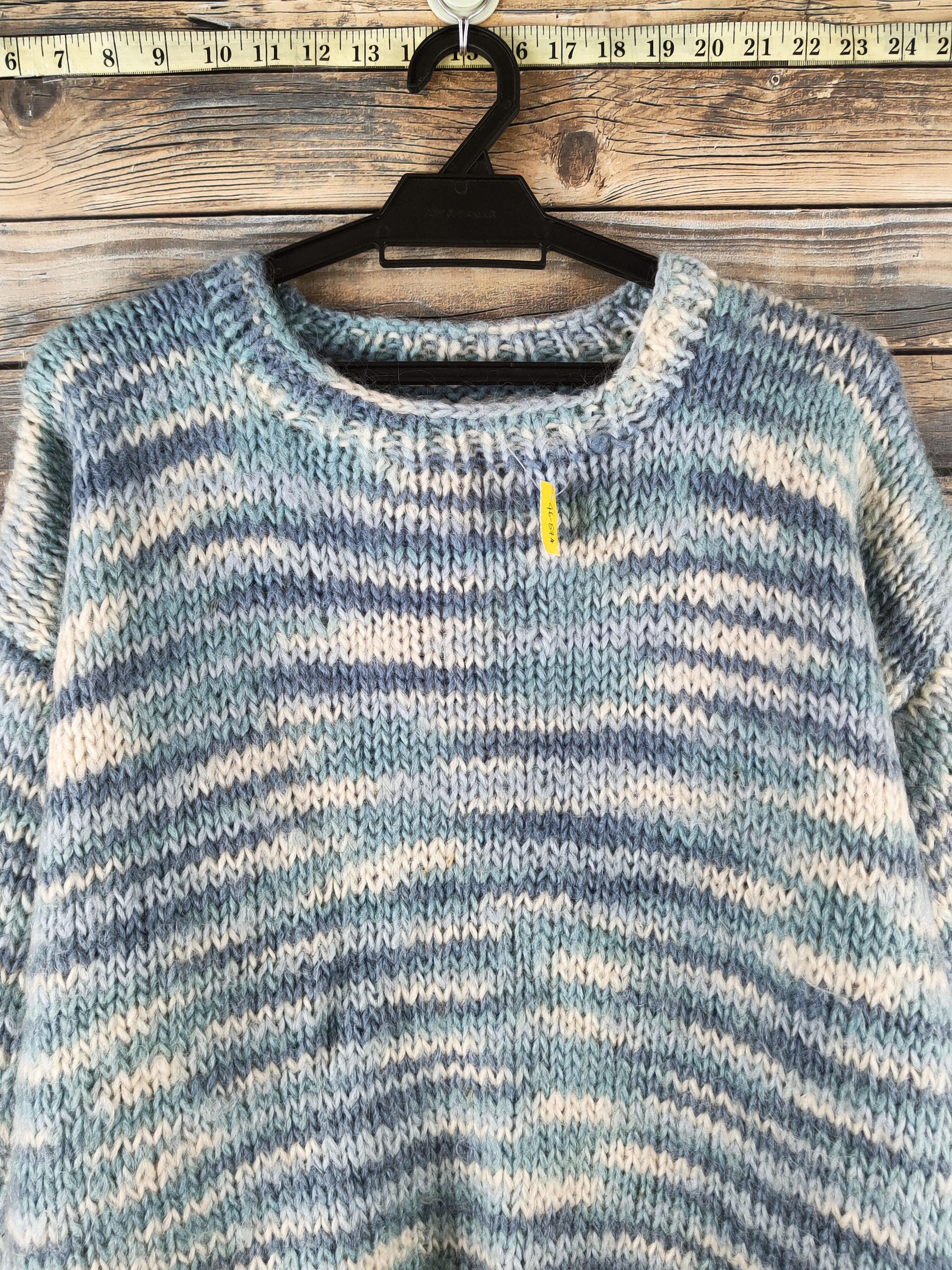 Japanese Brand DL Japan vintage Blue Knitwear Sweaters #46-574 Size US M / EU 48-50 / 2 - 2 Thumbnail