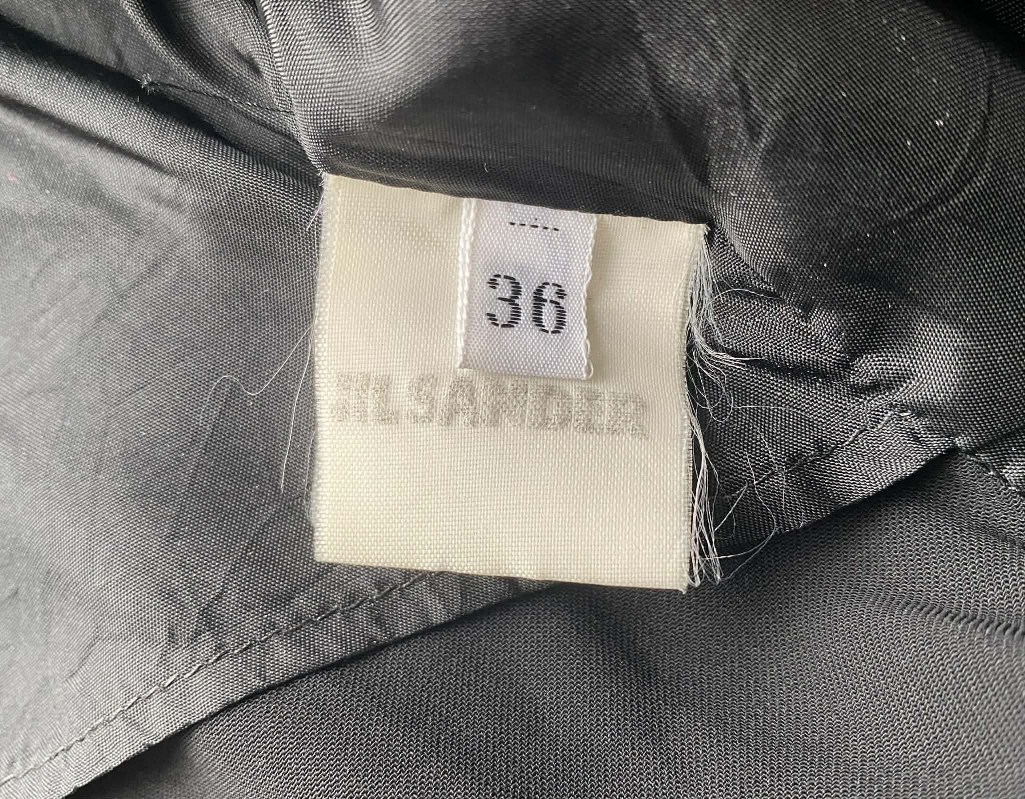Jil Sander Vintage Jil Sander+ Women Wool And Silk Blazer Jacket Size XS / US 0-2 / IT 36-38 - 5 Thumbnail