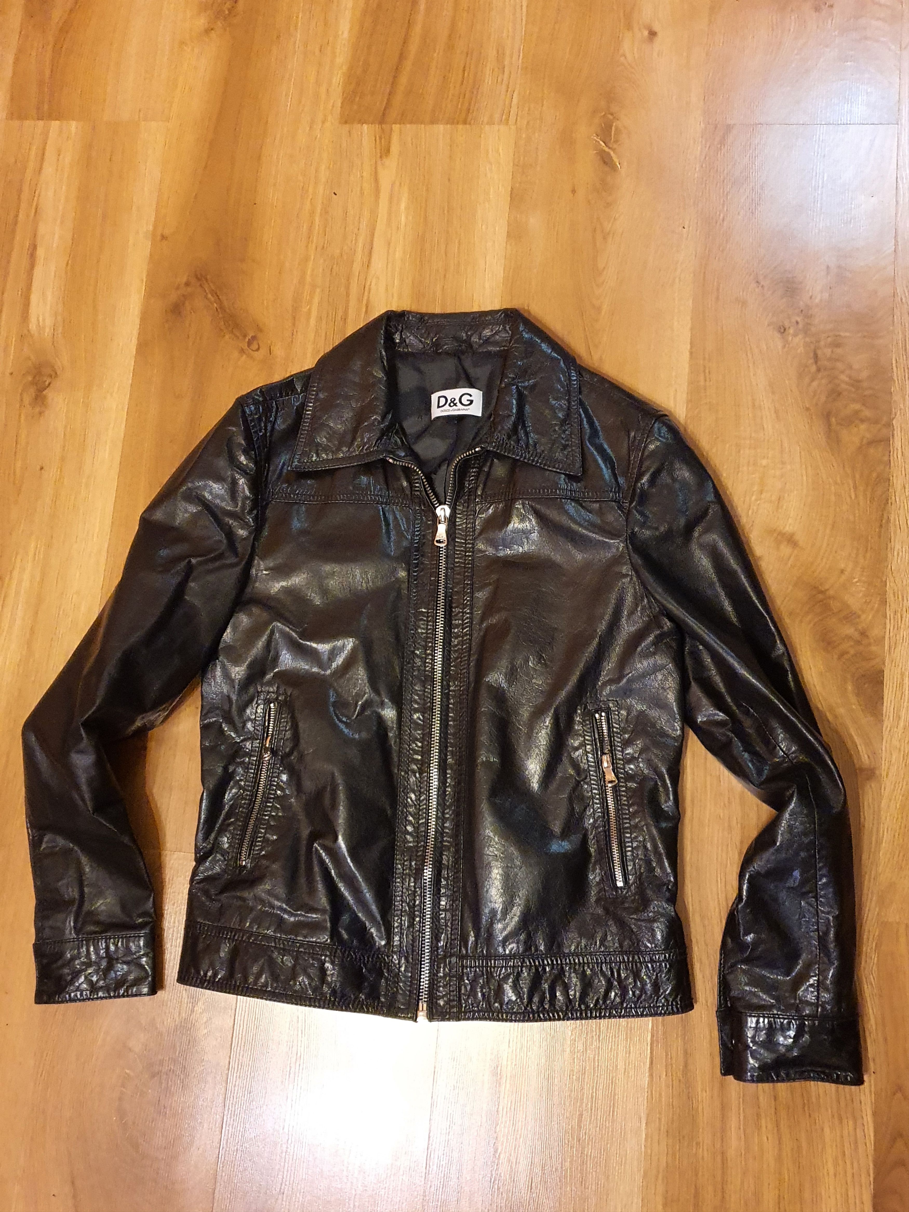 Vintage Black Leather Motorcycle Jacket Cherokee Indian
