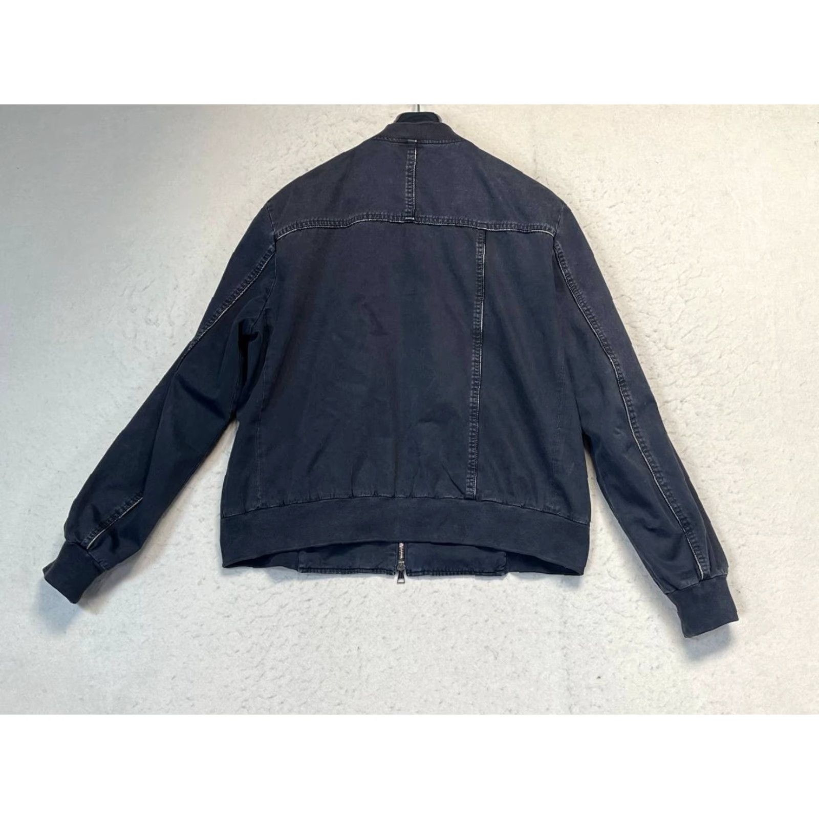 Neil Barrett Neil Barrett Bomber Jacket Denim Black M-L Men Shirt? Size US M / EU 48-50 / 2 - 2 Thumbnail